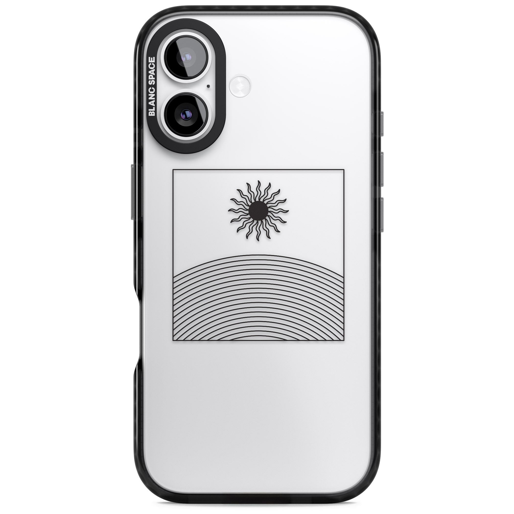 Cosmic Radiance iPhone 17 Impact Black Phone Case