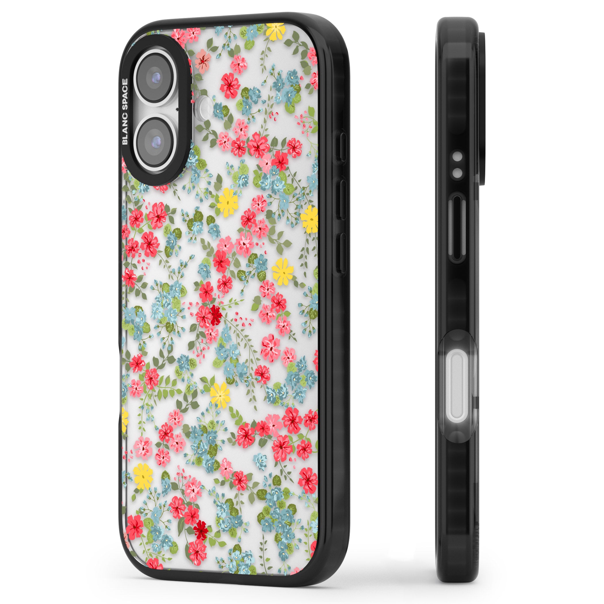 Sanremo Meadow iPhone 17 Impact Black Phone Case Side Profile