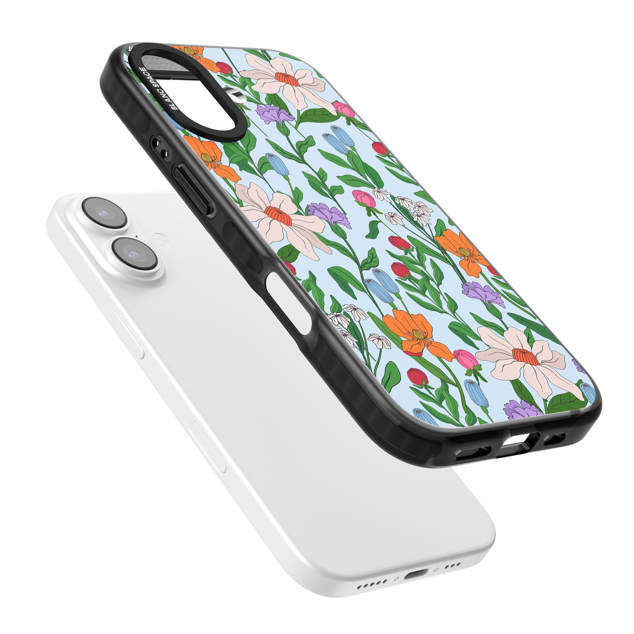 Full Bloom Background iPhone 17 Impact Black Phone Case Colours