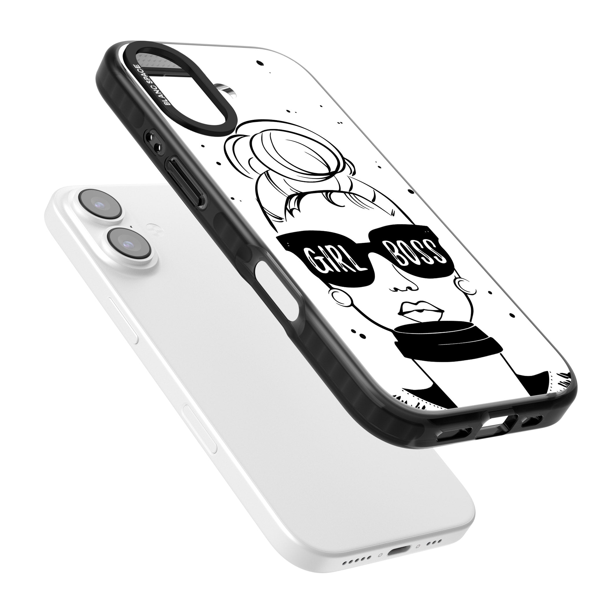 Girl Boss iPhone 17 Impact Black Phone Case Colours