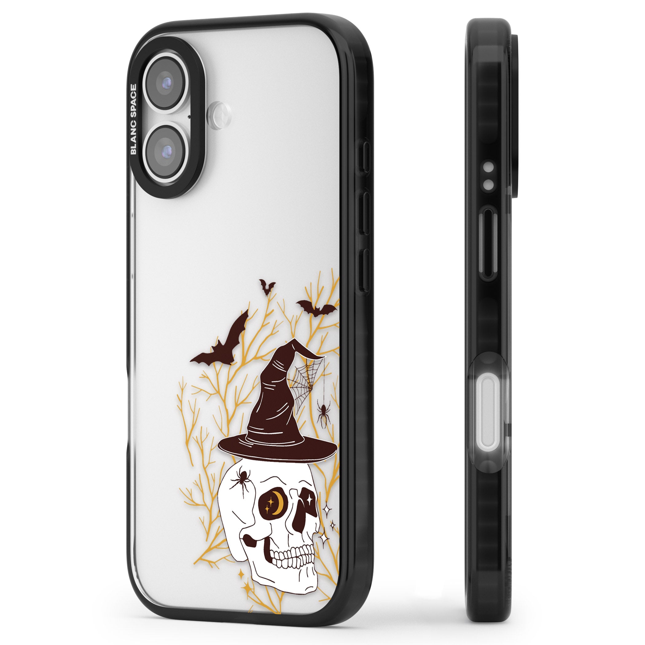 To Die For iPhone 17 Impact Black Phone Case Side Profile
