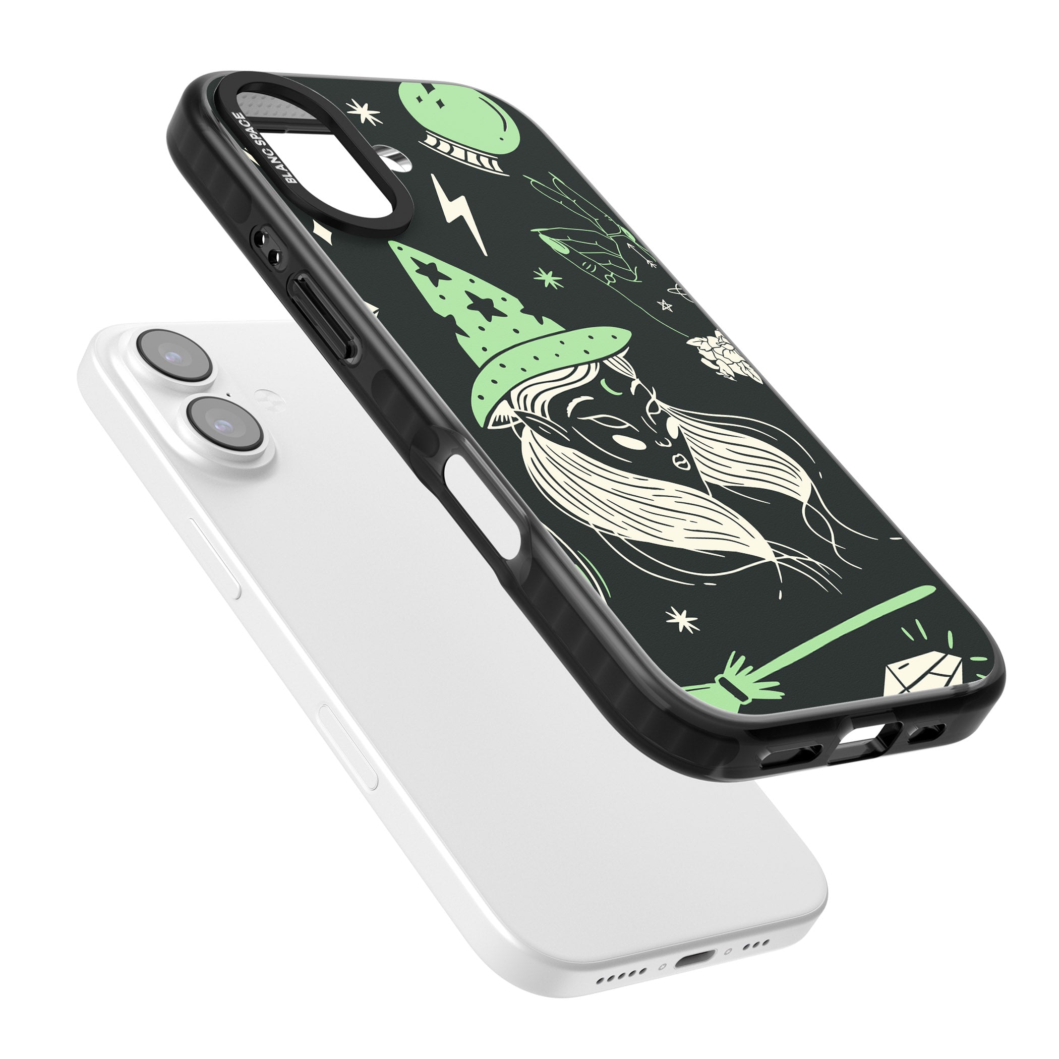 Astrology Witch Pattern iPhone 17 Impact Black Phone Case Colours