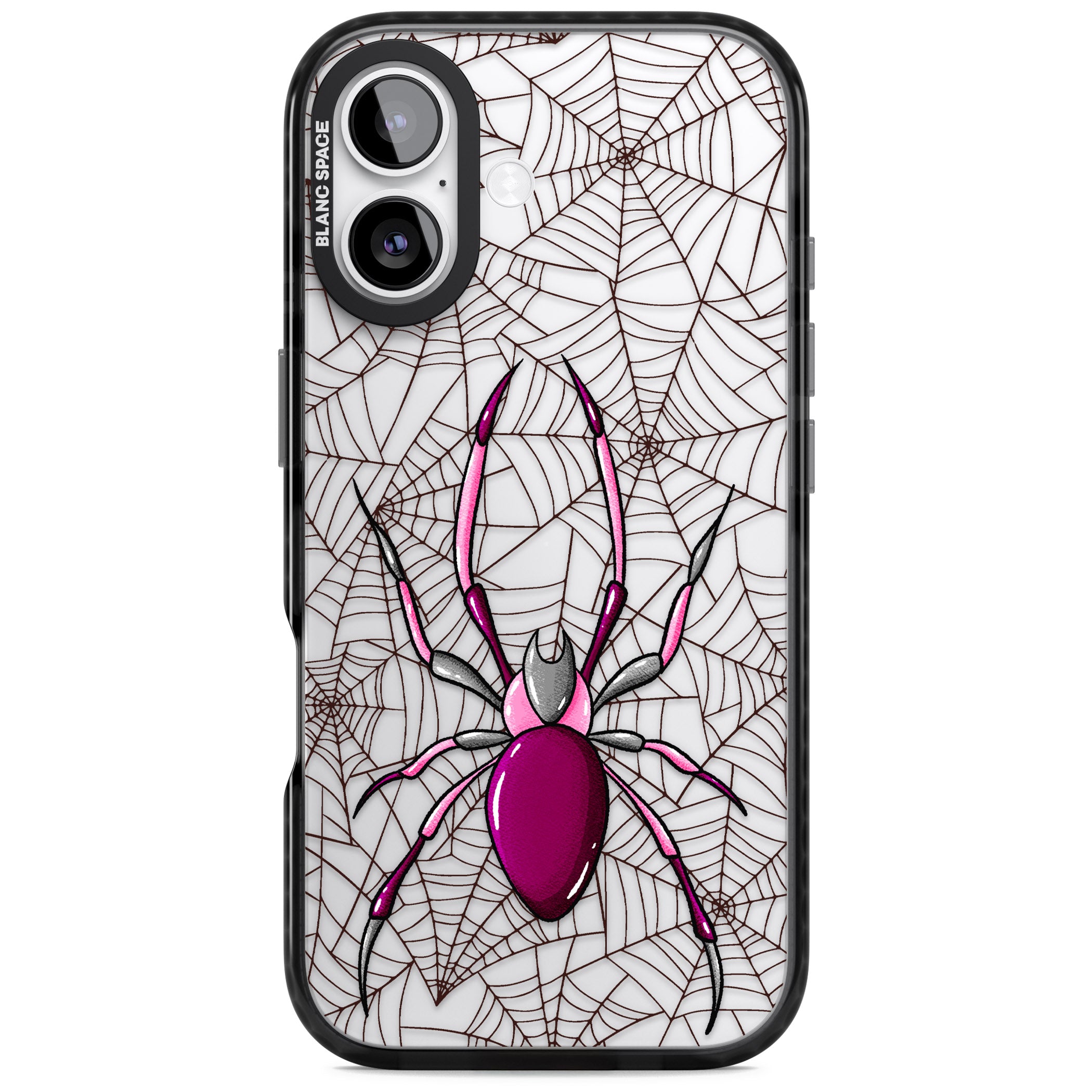 Arachnophobia iPhone 17 Impact Black Phone Case