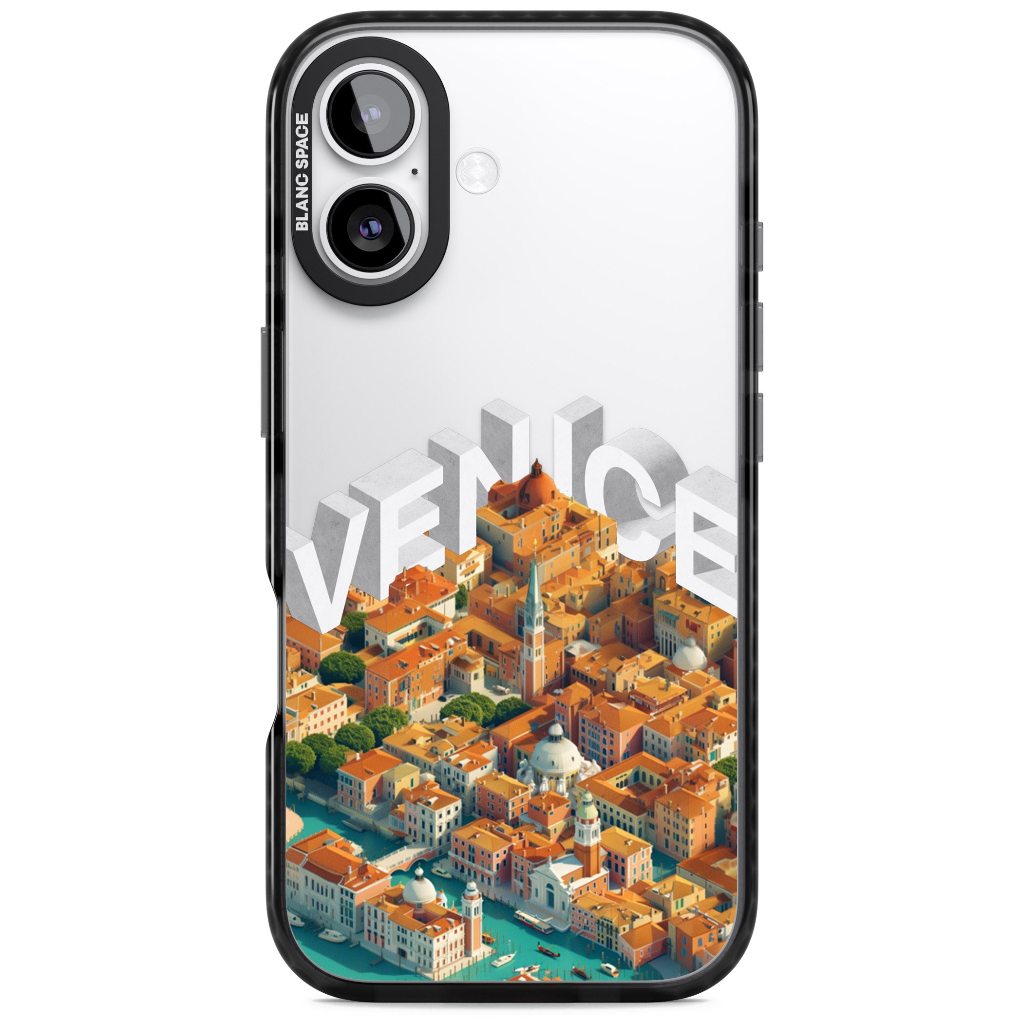 Venice iPhone 17 Impact Black Phone Case