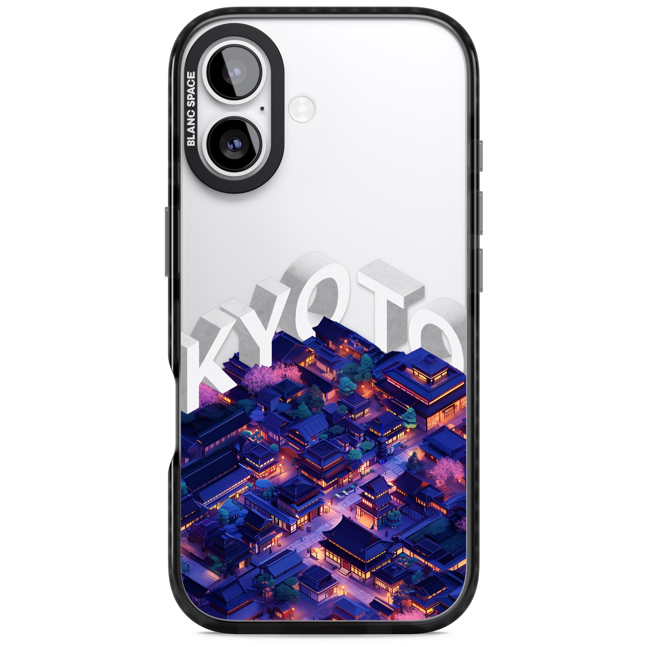 Kyoto iPhone 17 Impact Black Phone Case