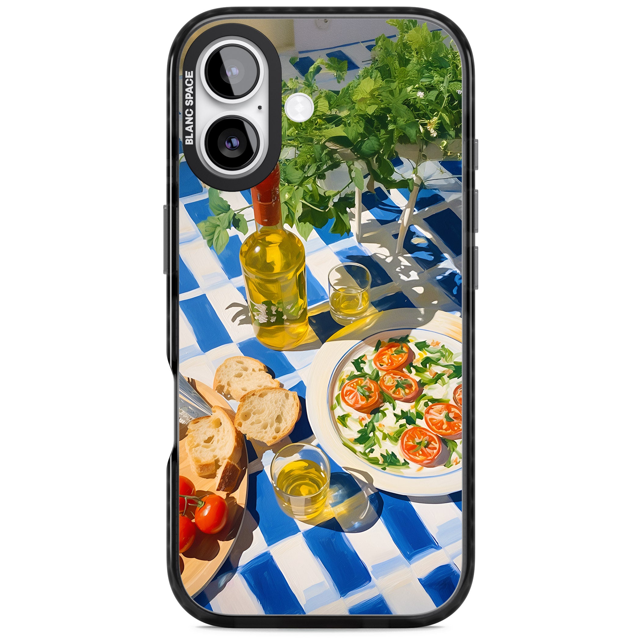 Caprese Salad iPhone 17 Impact Black Phone Case