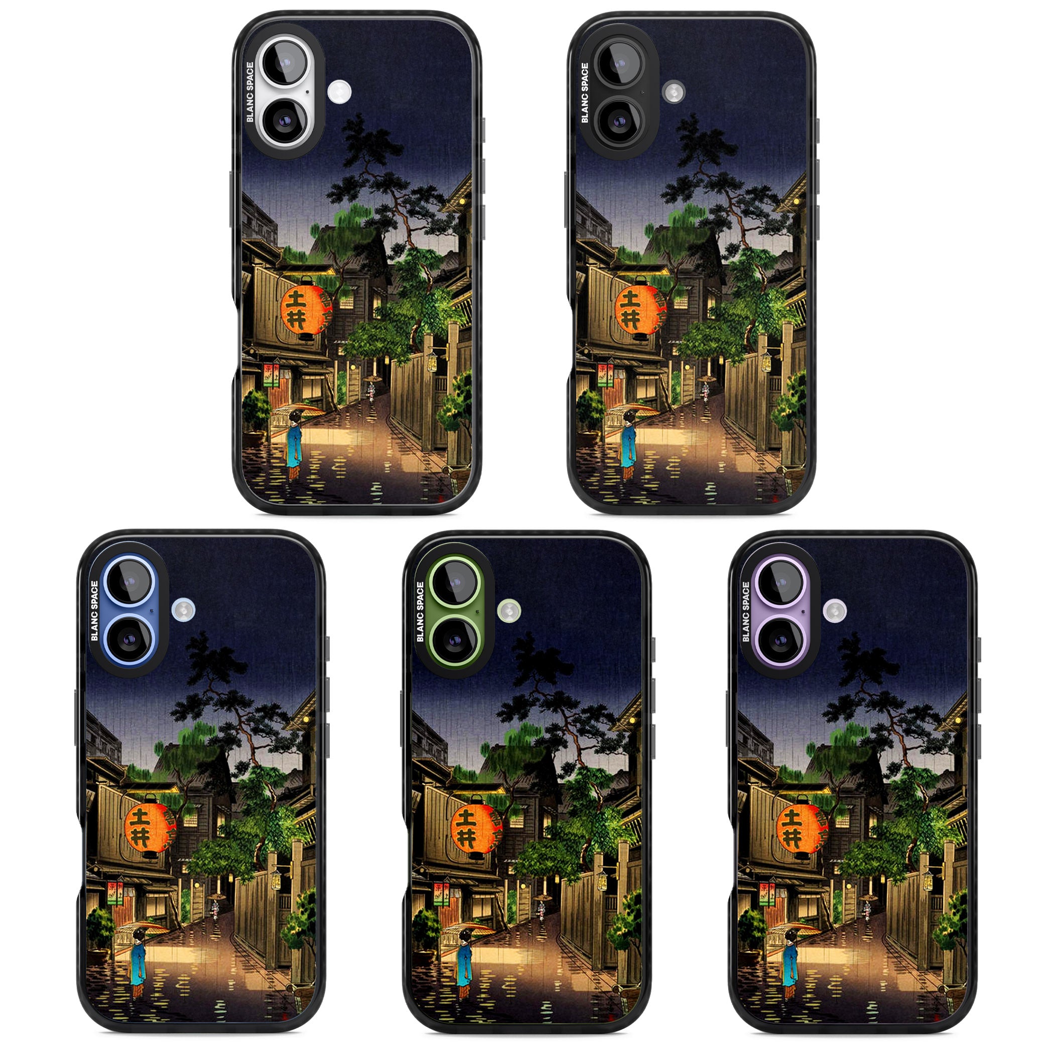 Evening In Ushigome iPhone 17 Impact Black Phone Case APT Impact Protection