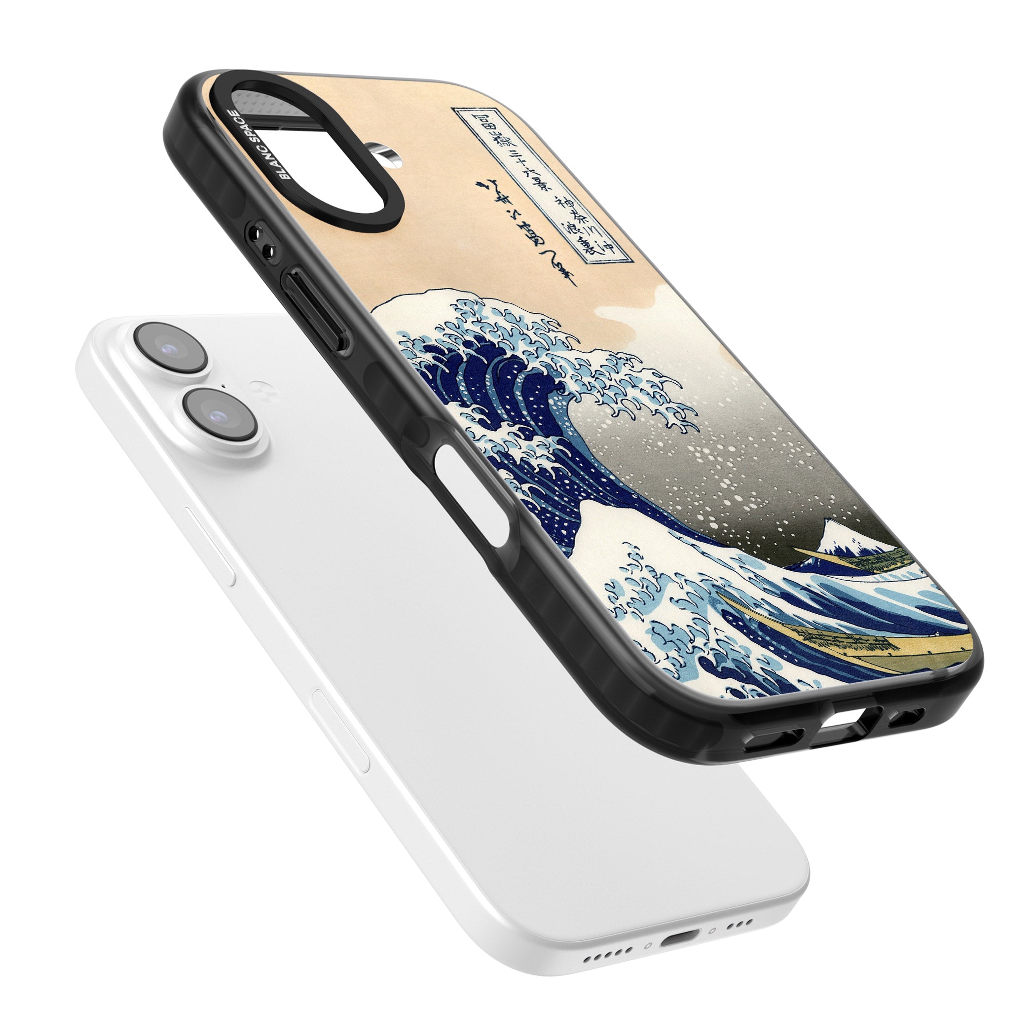 Great Wave iPhone 17 Impact Black Phone Case Colours