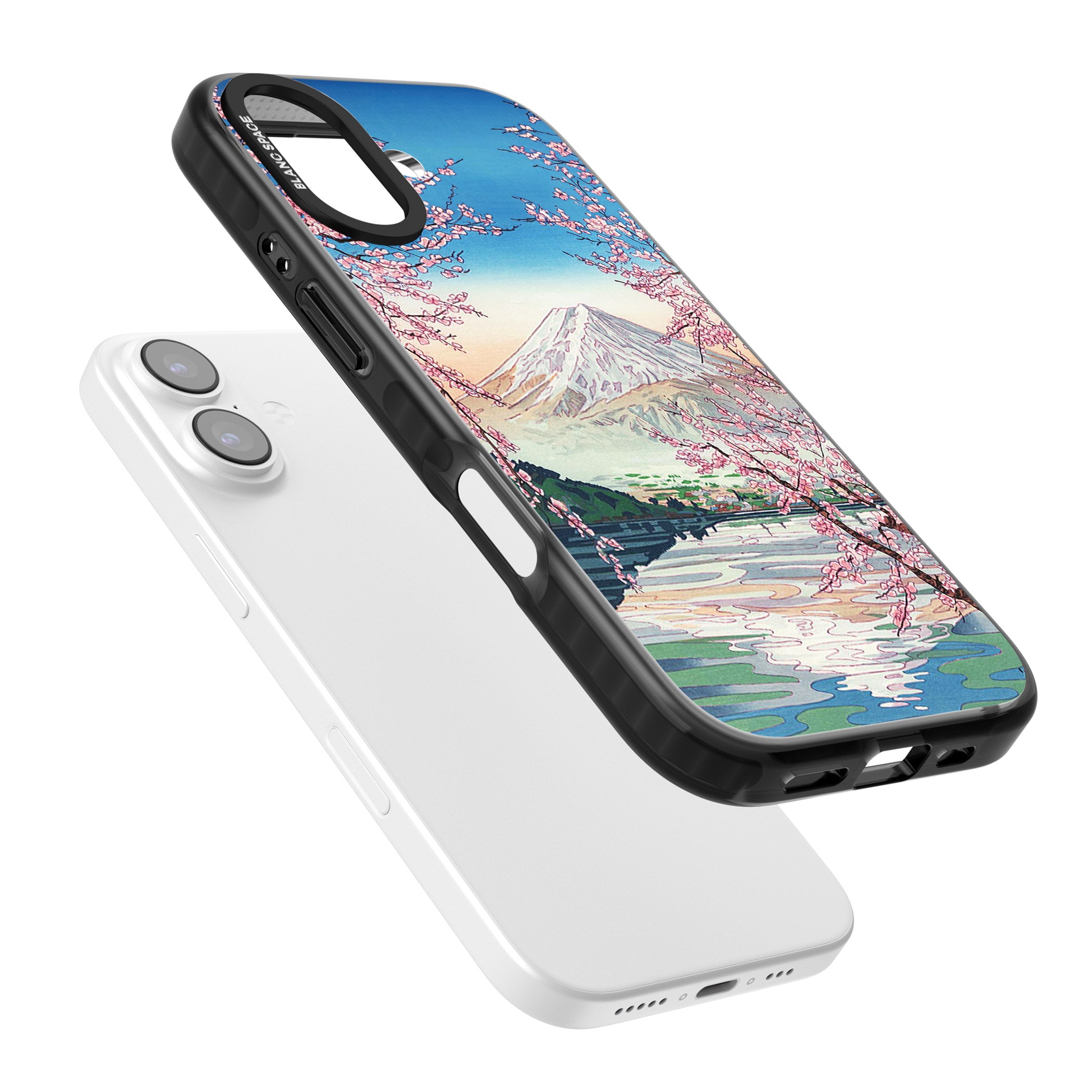 Mt Fuji From Lake Kawaguchi iPhone 17 Impact Black Phone Case Colours