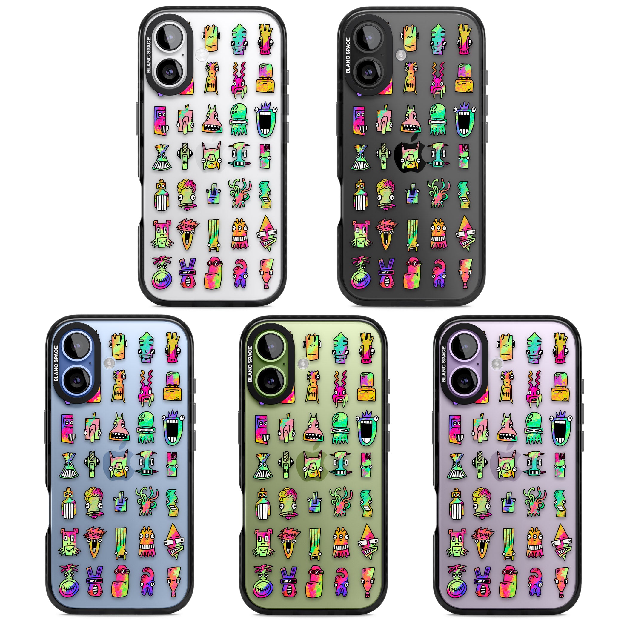 Splashy Friends iPhone 17 Impact Black Phone Case APT Impact Protection