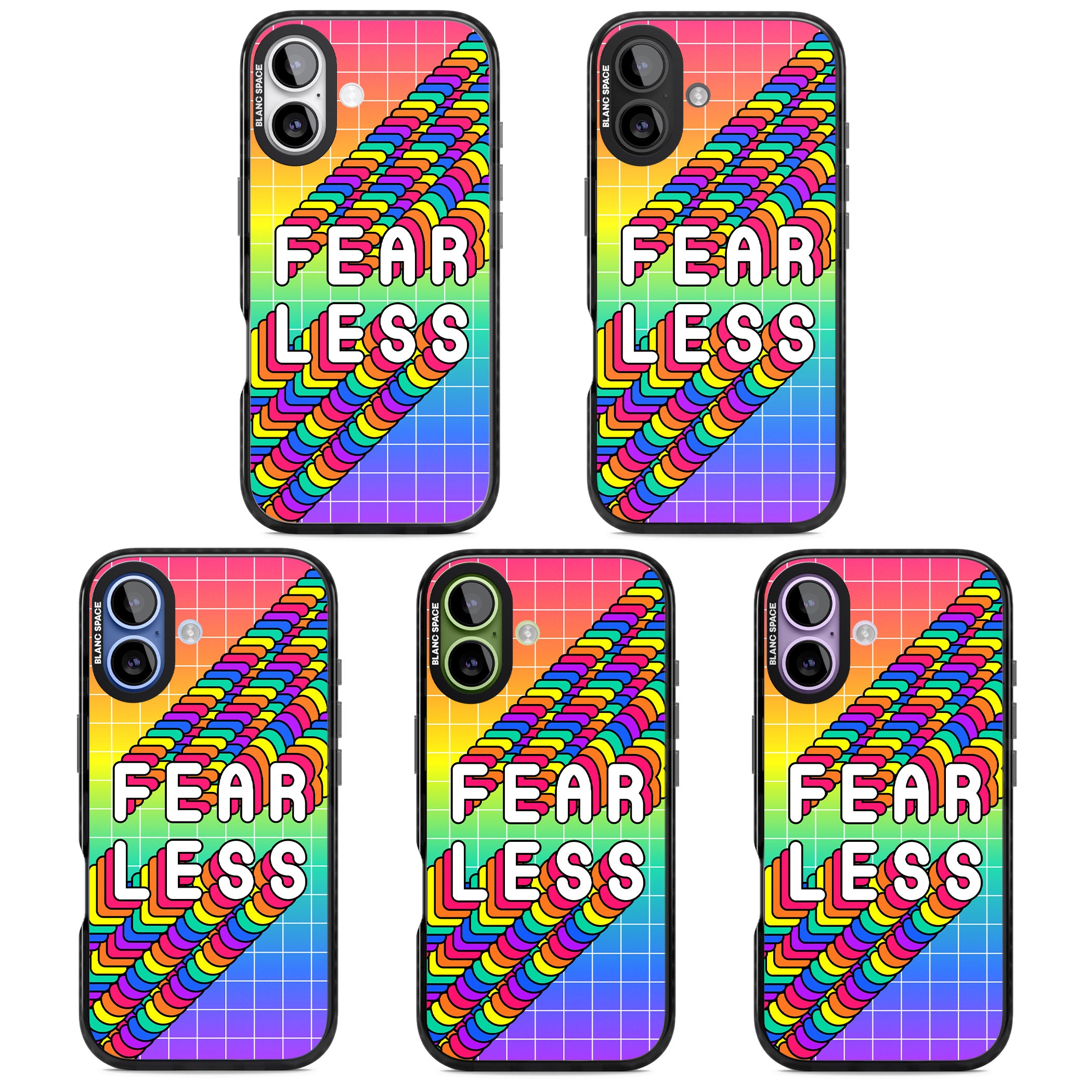Fearless iPhone 17 Impact Black Phone Case APT Impact Protection