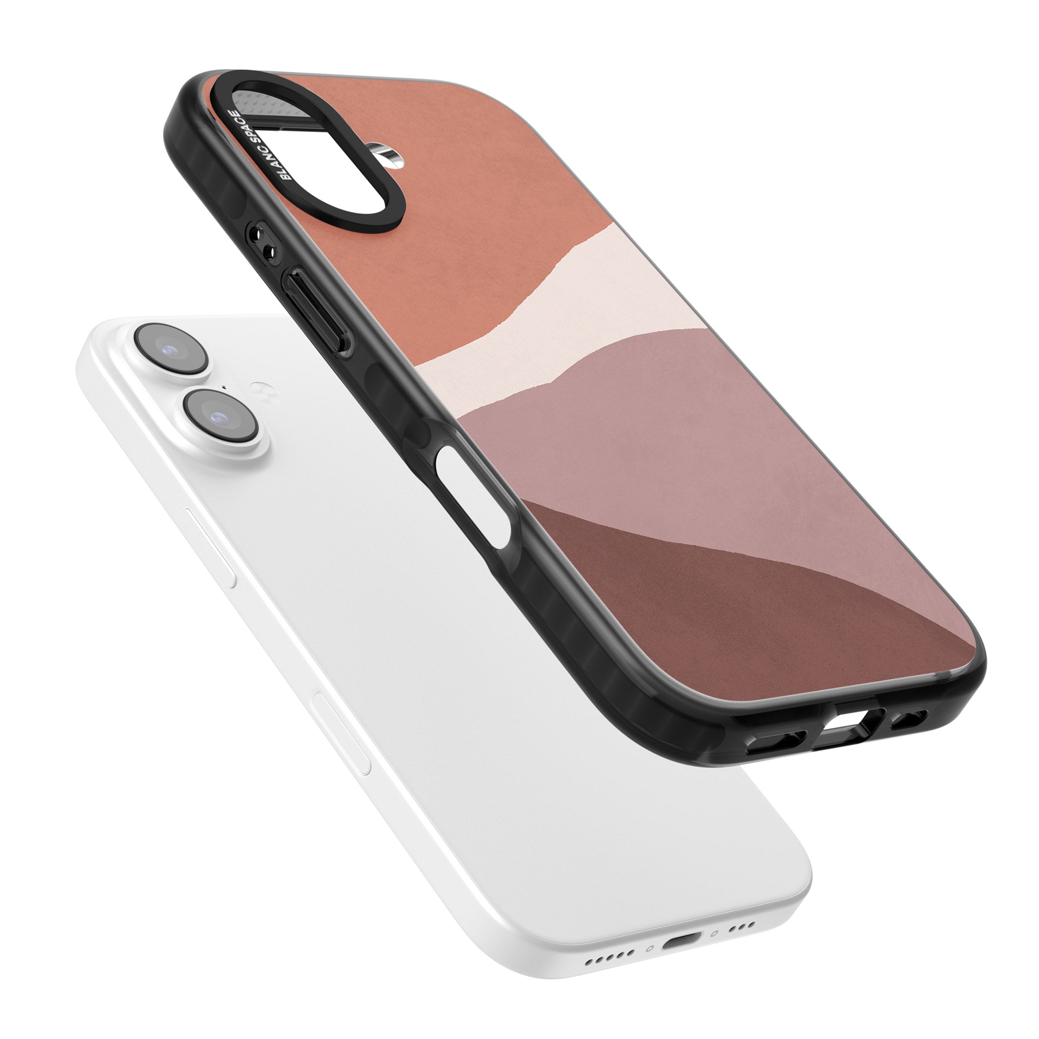 Lush Abstract Watercolour Design #2 iPhone 17 Impact Pro Black Phone Case Colours