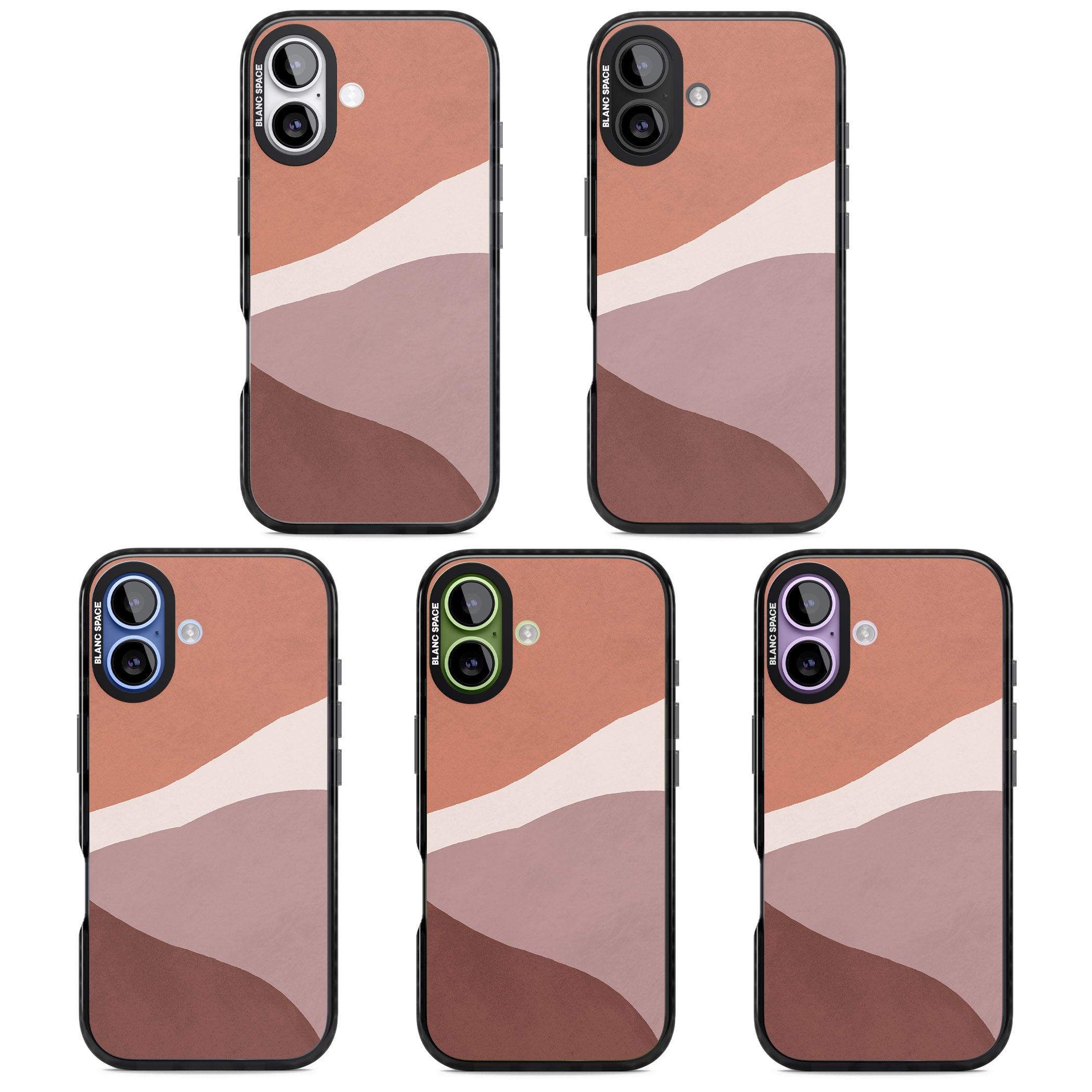 Lush Abstract Watercolour Design #2 iPhone 17 Impact Pro Black Phone Case APT Impact Protection