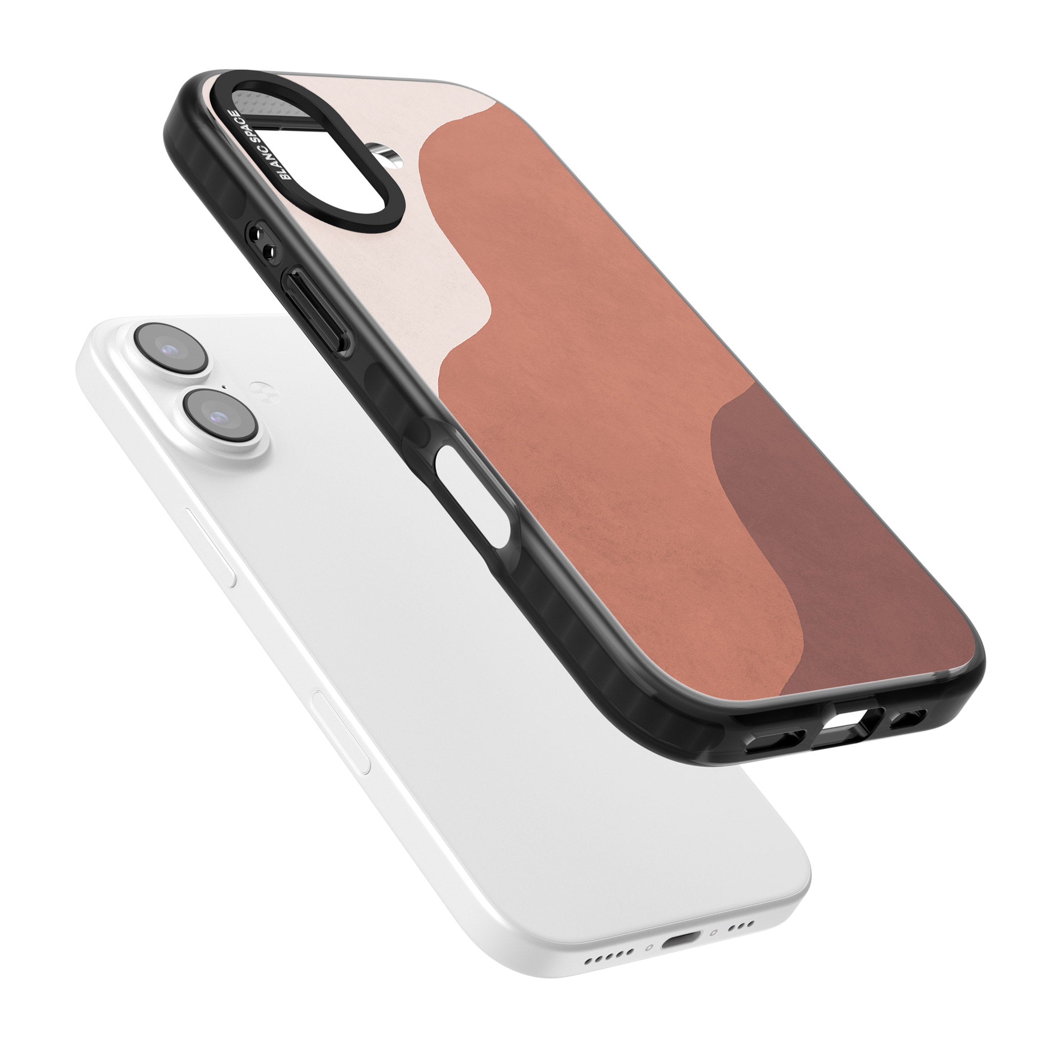 Lush Abstract Watercolour Design #3 iPhone 17 Impact Pro Black Phone Case Colours