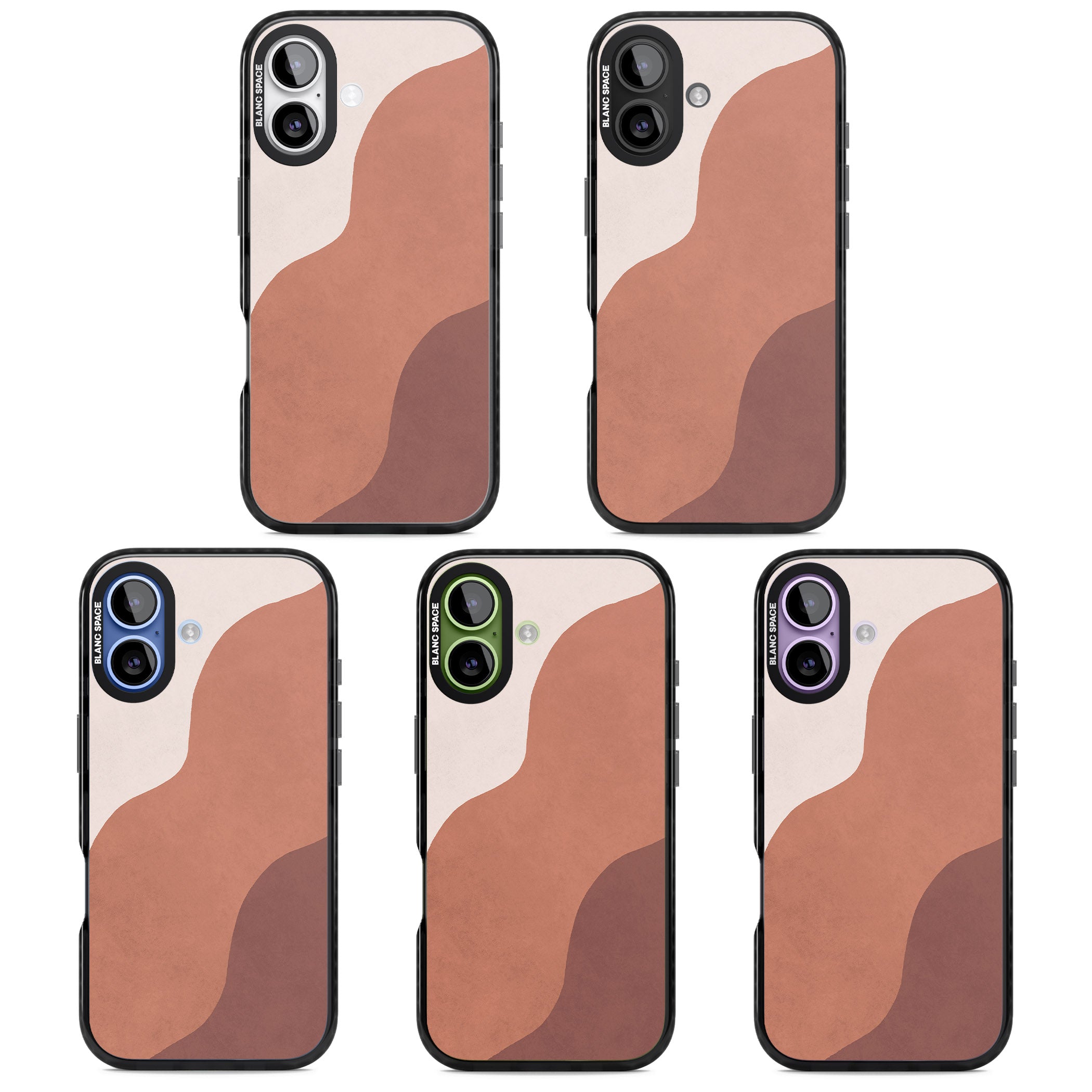 Lush Abstract Watercolour Design #3 iPhone 17 Impact Pro Black Phone Case APT Impact Protection