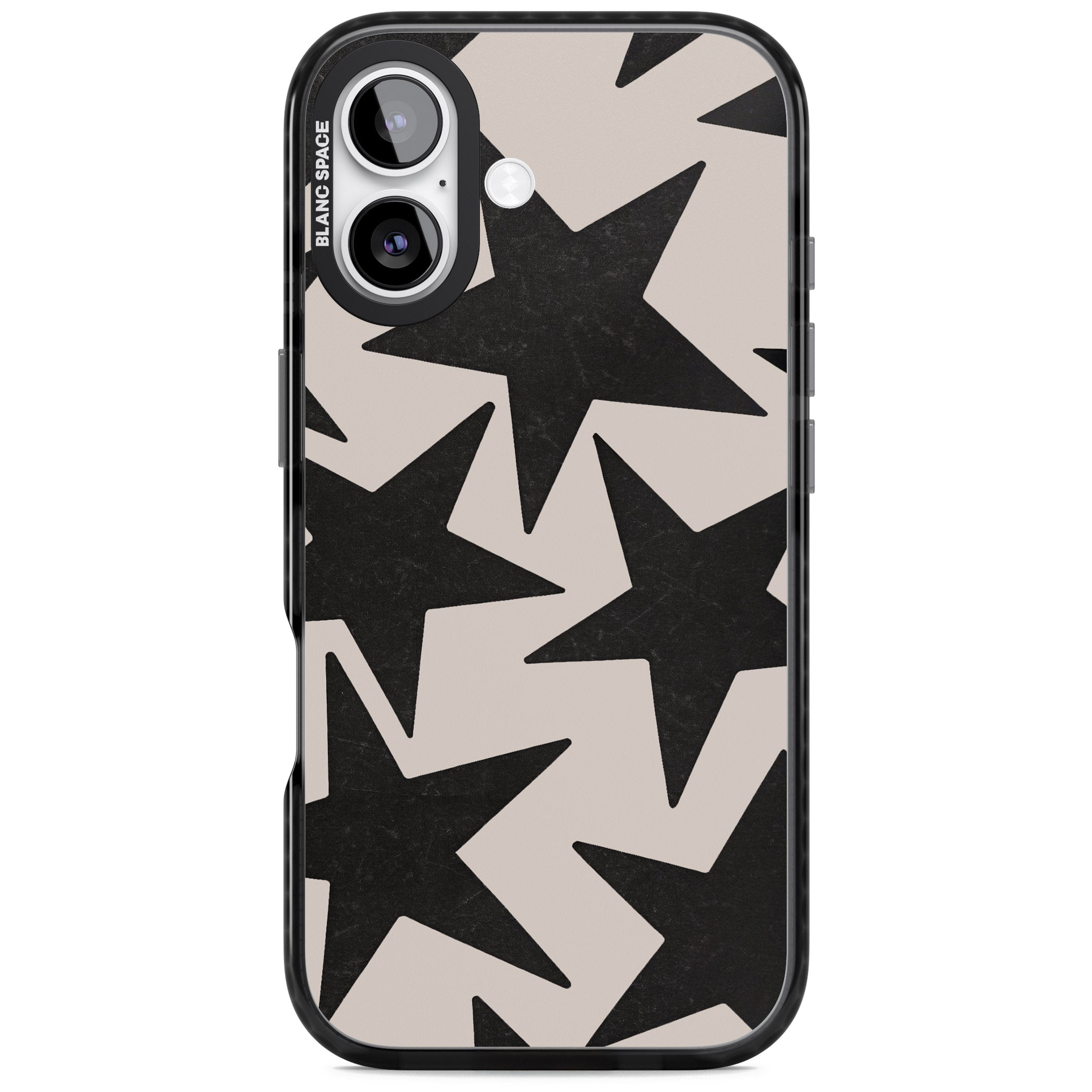 Black Superstars iPhone 17 Impact Pro Black Phone Case