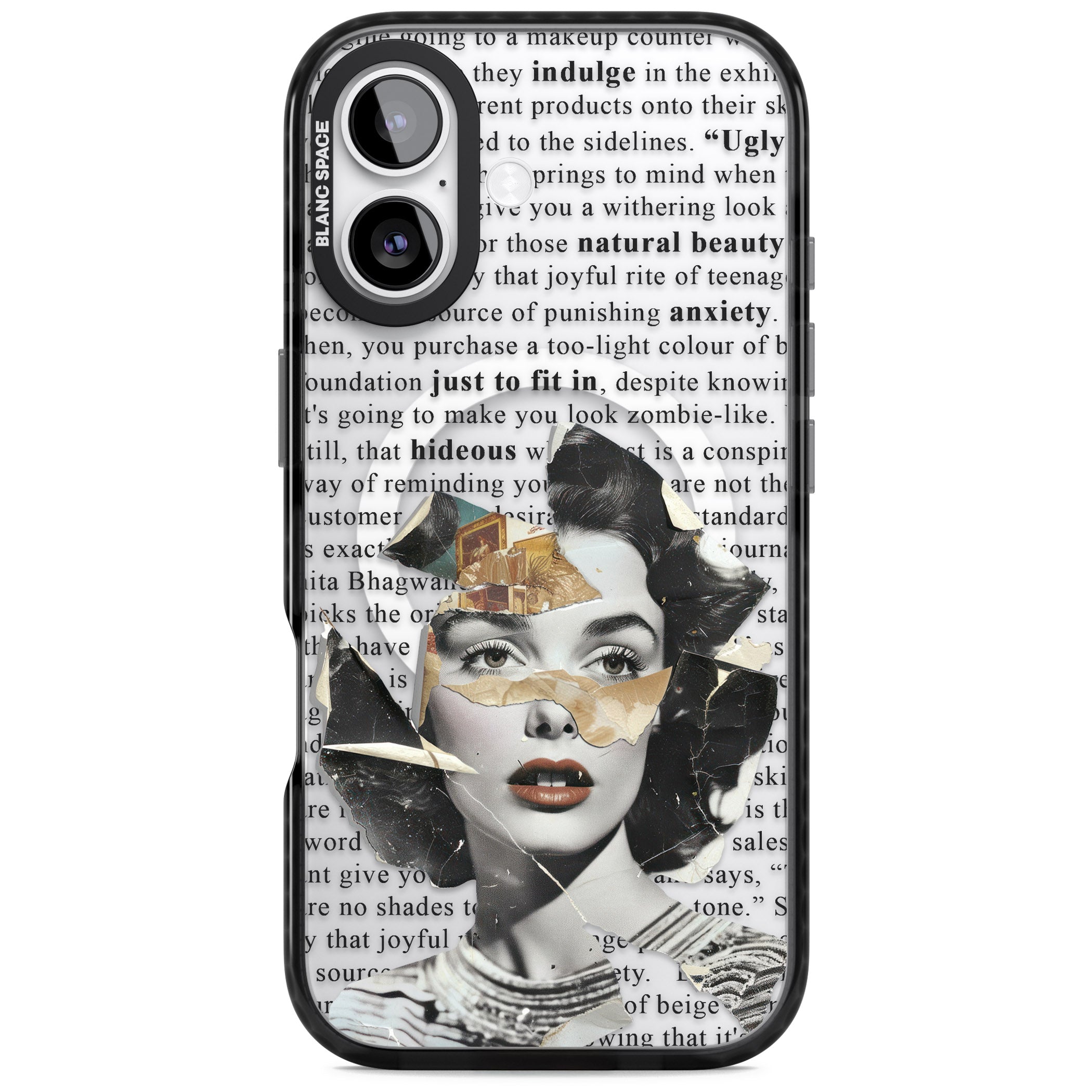 Beauty Is Within iPhone 17 Impact Pro Black Phone Case