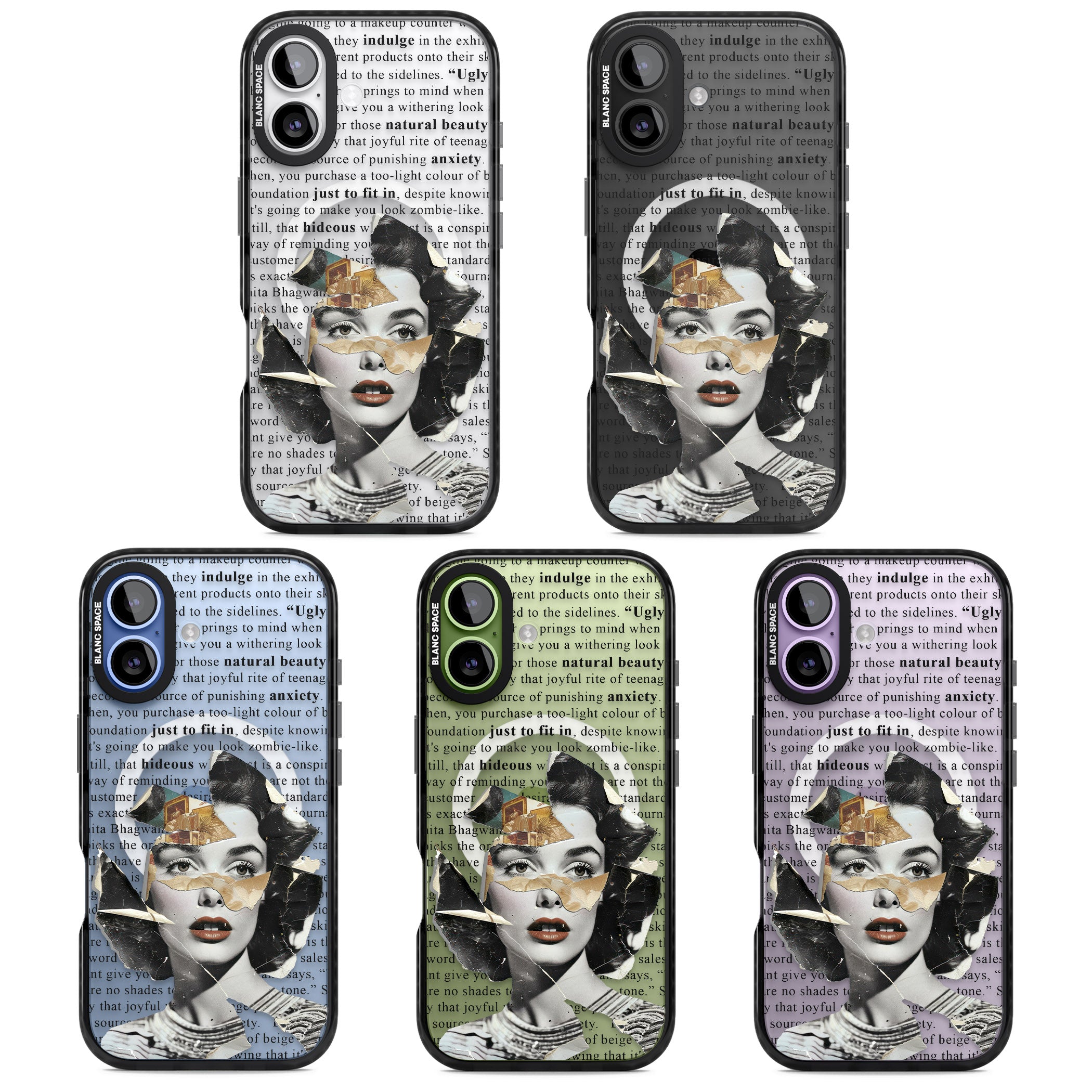 Beauty Is Within iPhone 17 Impact Pro Black Phone Case APT Impact Protection