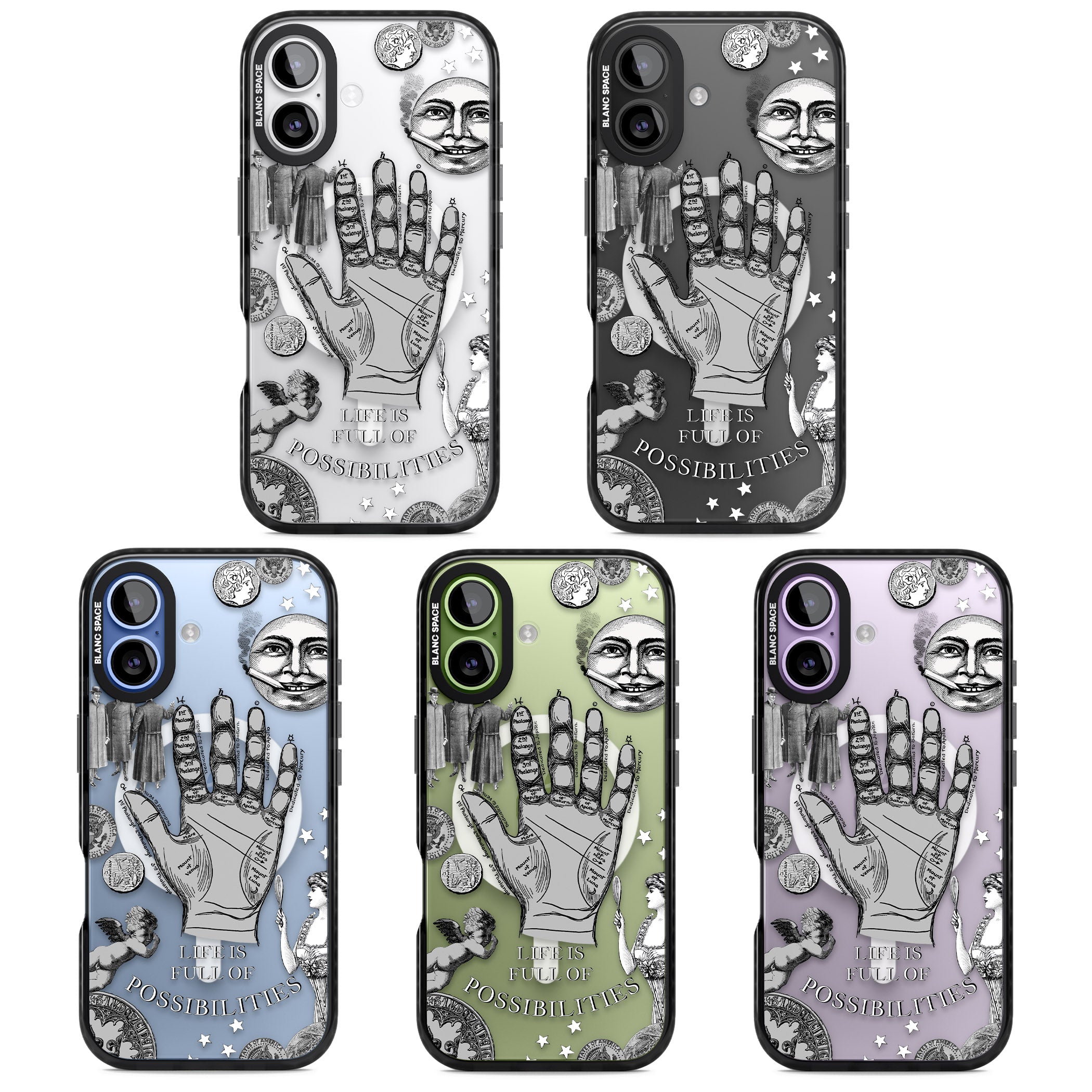 Life Is Full Of Possibilities iPhone 17 Impact Pro Black Phone Case APT Impact Protection