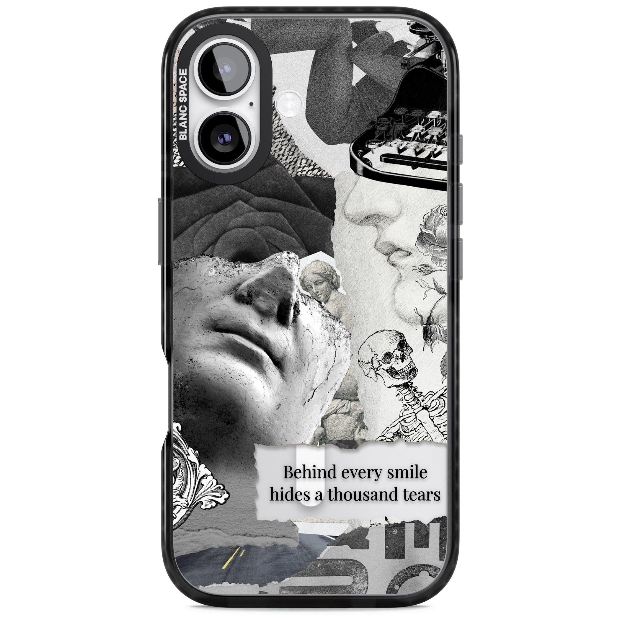 Behind Every Smile iPhone 17 Impact Pro Black Phone Case
