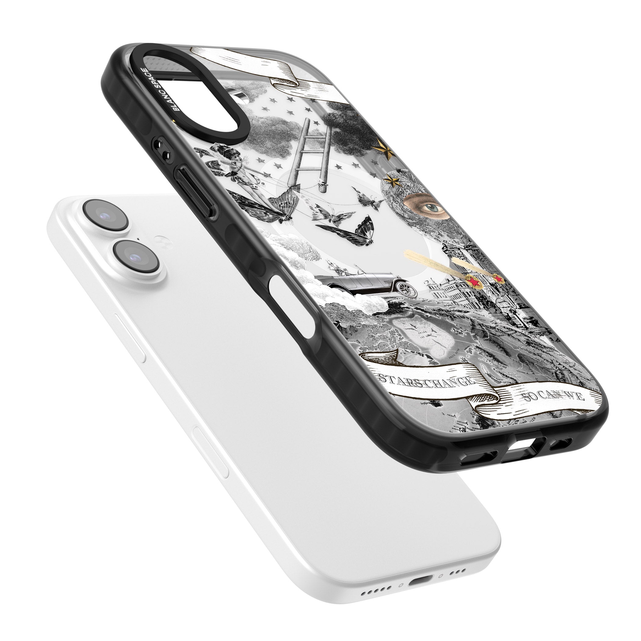 Stars Change So Can We iPhone 17 Impact Pro Black Phone Case Colours