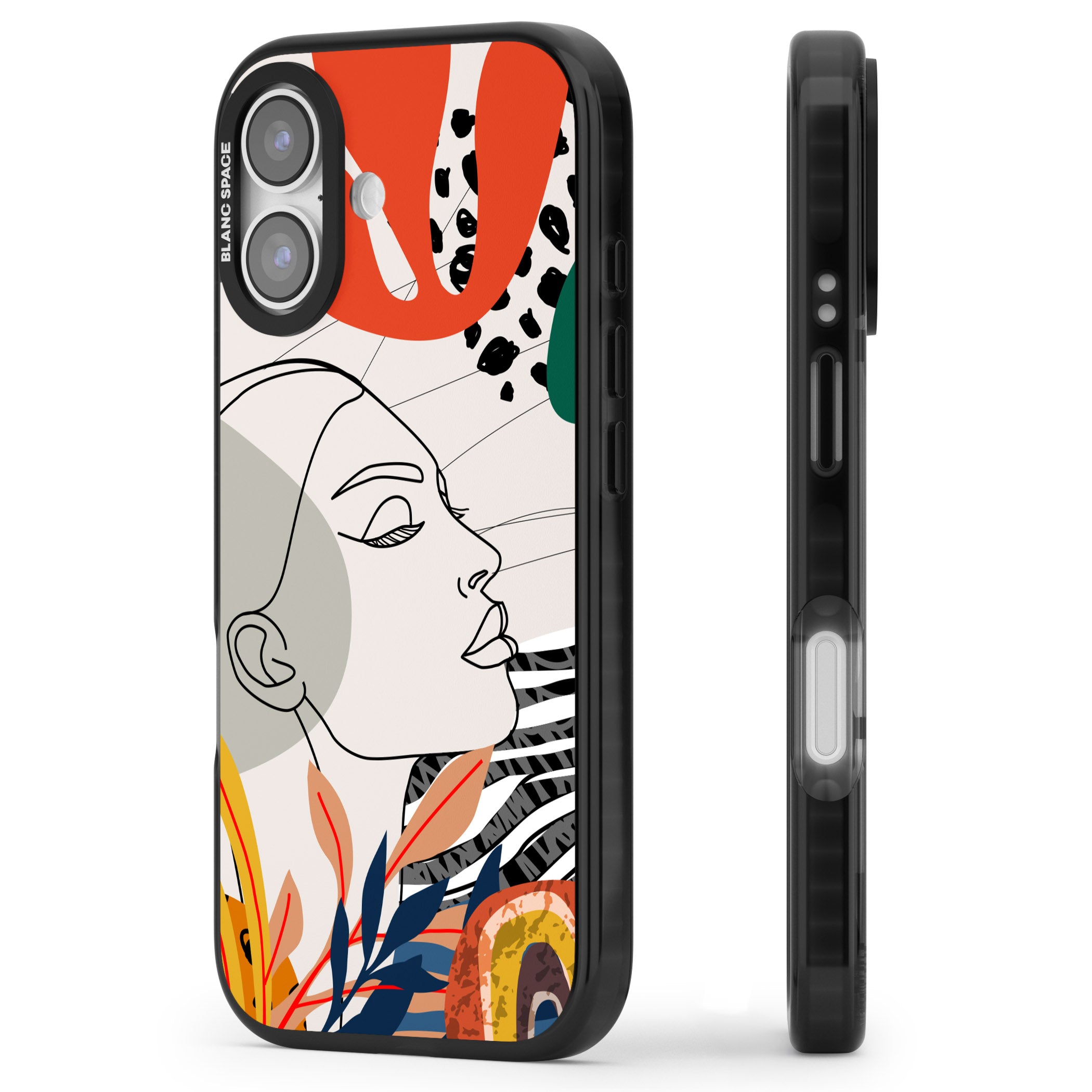 Girl Gone Wild iPhone 17 Impact Pro Black Phone Case Side Profile