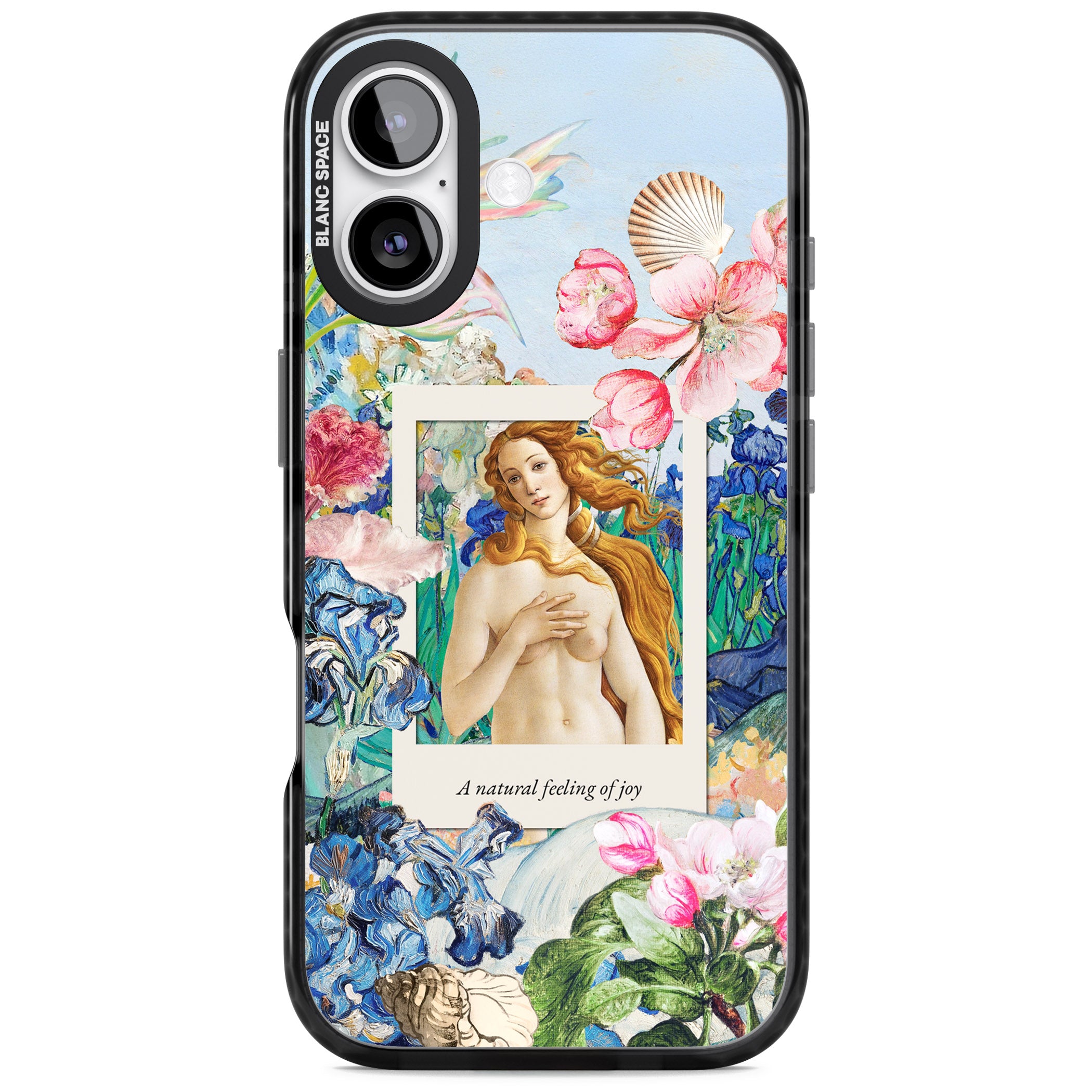 Botticelli Venus iPhone 17 Impact Pro Black Phone Case