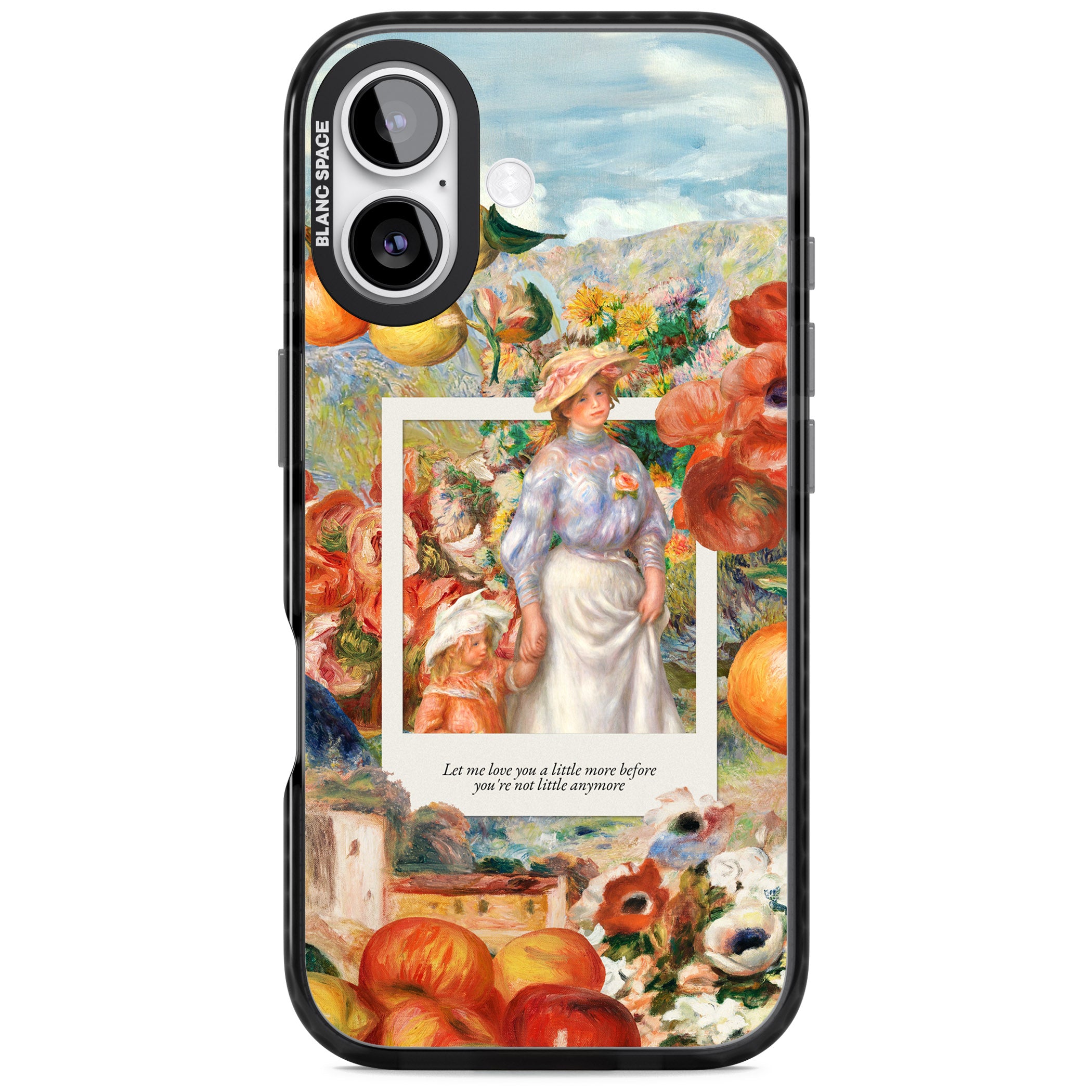 Renoir Mother & Child iPhone 17 Impact Pro Black Phone Case