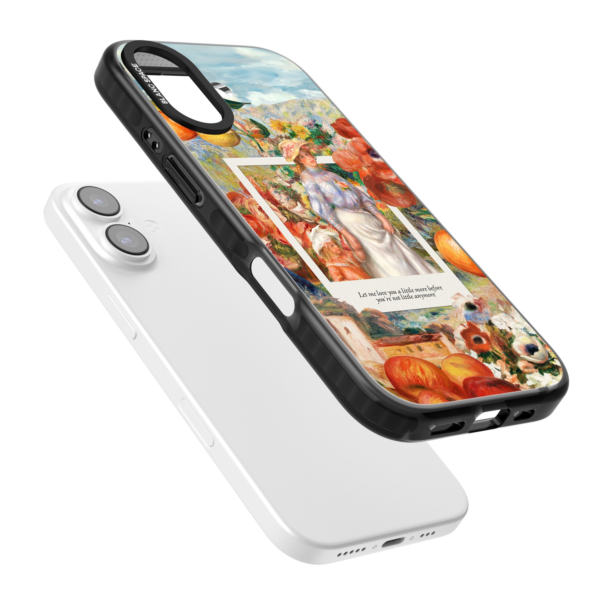 Renoir Mother & Child iPhone 17 Impact Pro Black Phone Case Colours