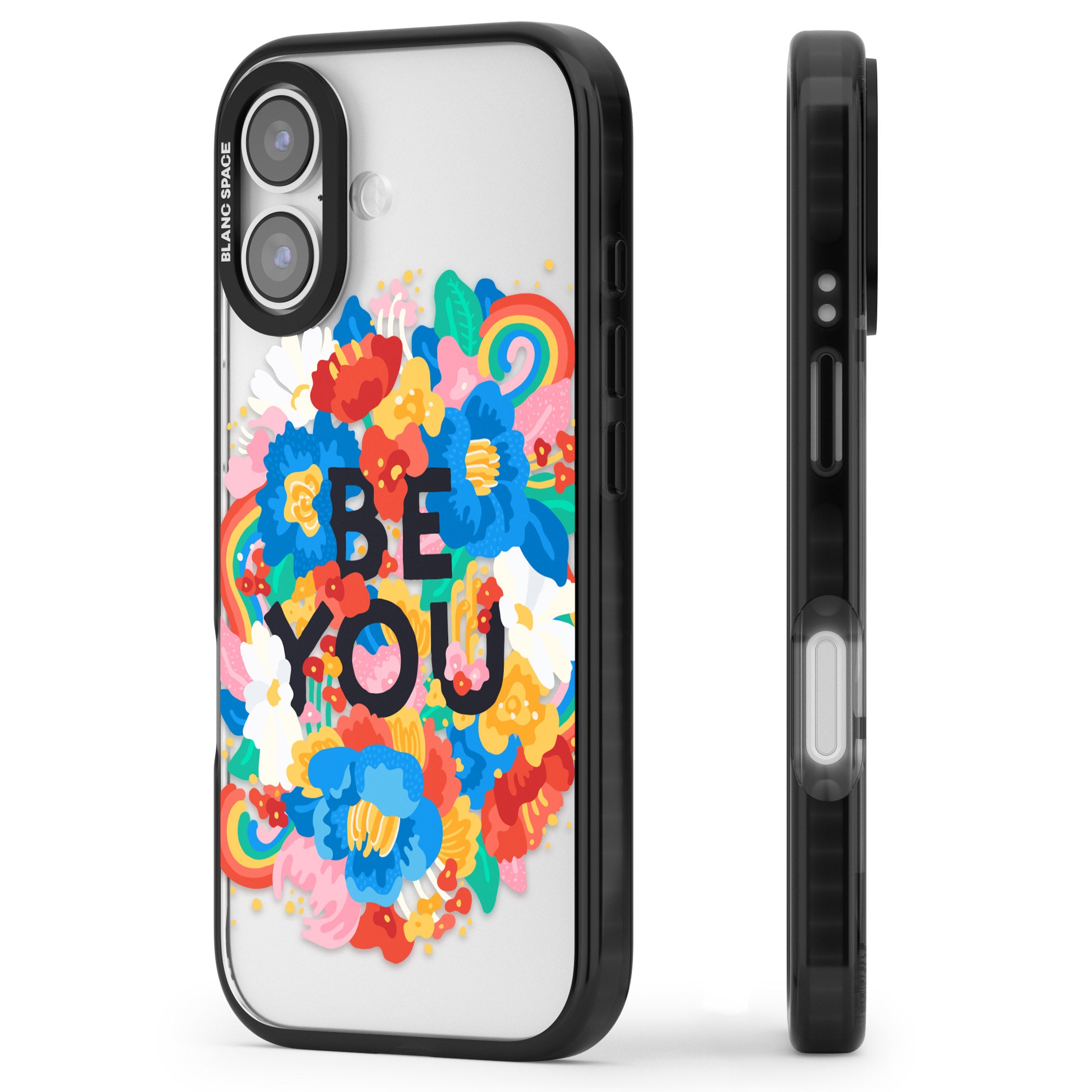 Be You iPhone 17 Impact Pro Black Phone Case Side Profile