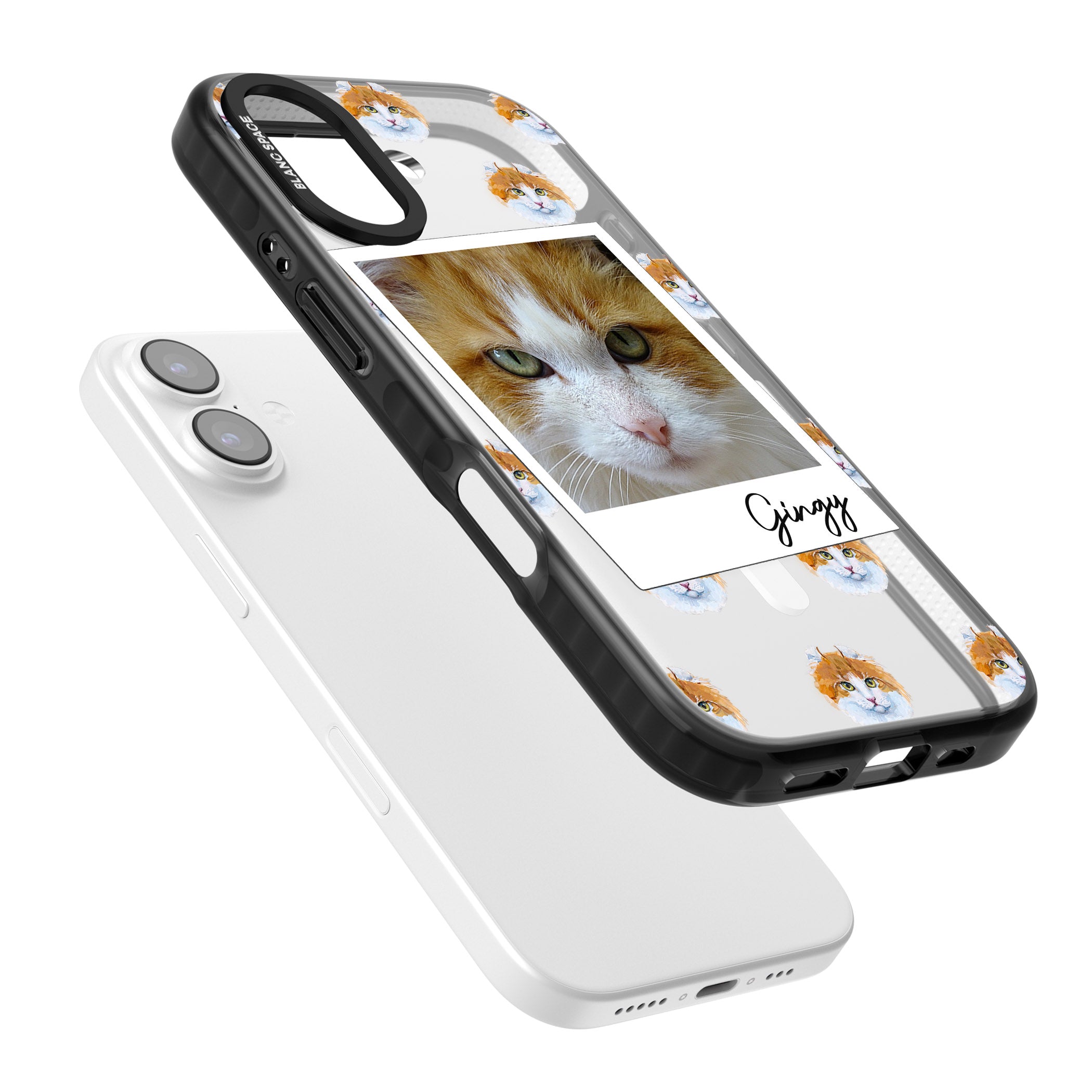 Personalised American Curl Photo iPhone 17 Impact Pro Black Phone Case Colours
