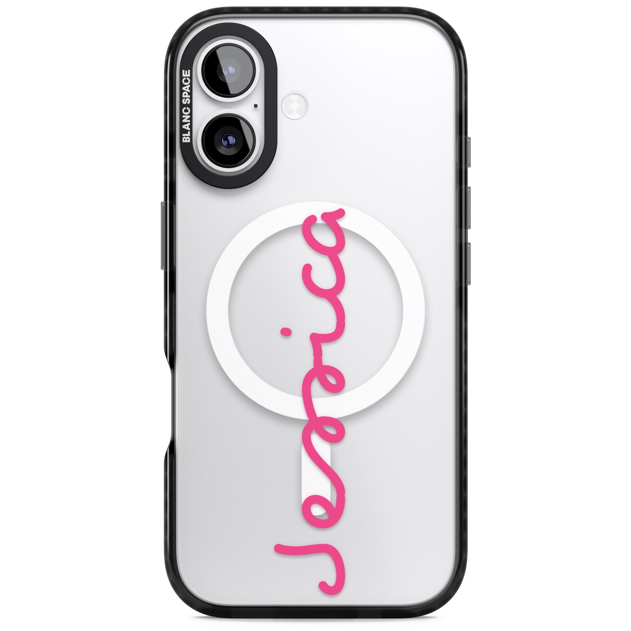 Personalised Summer Name iPhone 17 Impact Pro Black Phone Case