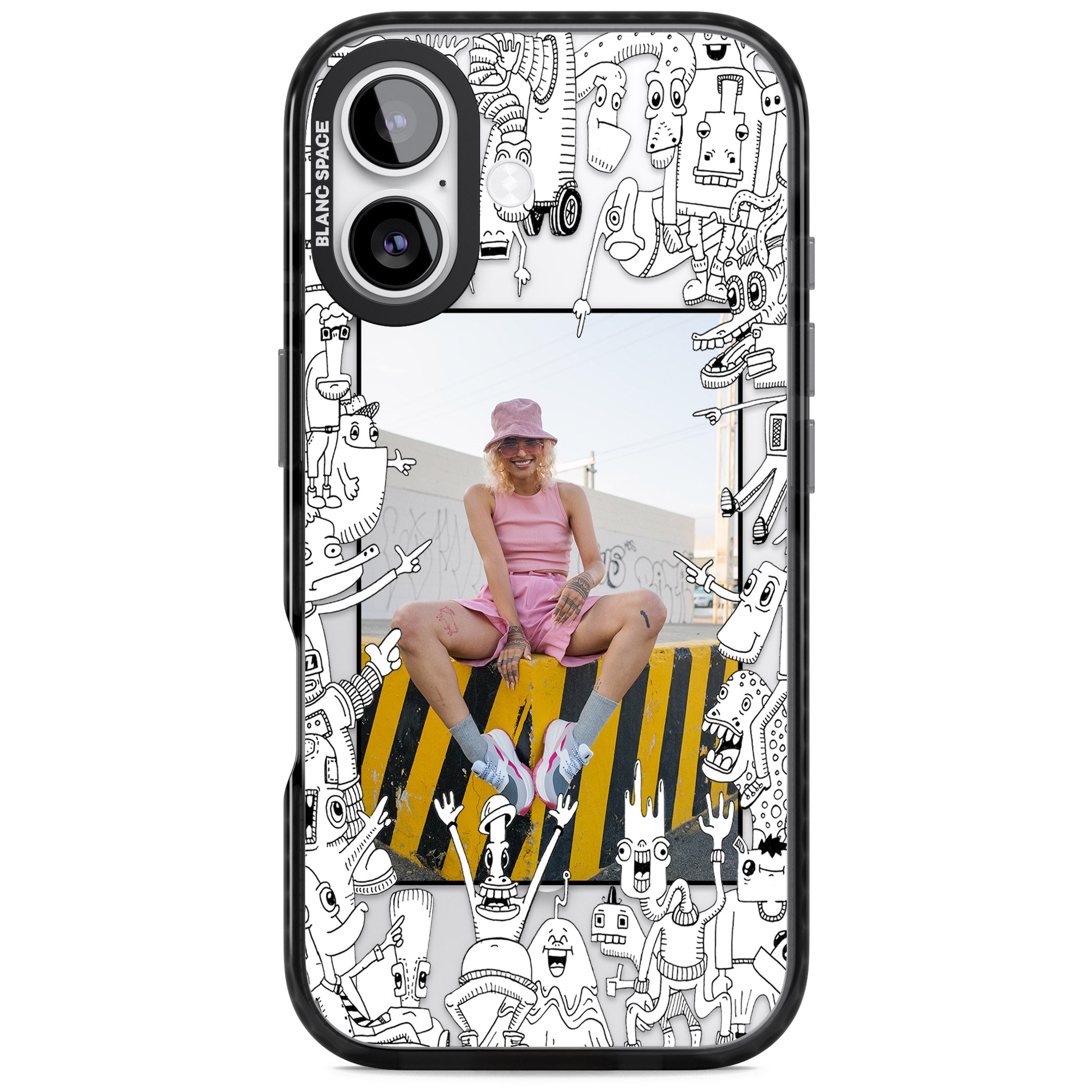 Personalised Look At This Photo Case iPhone 17 Impact Pro Black Phone Case