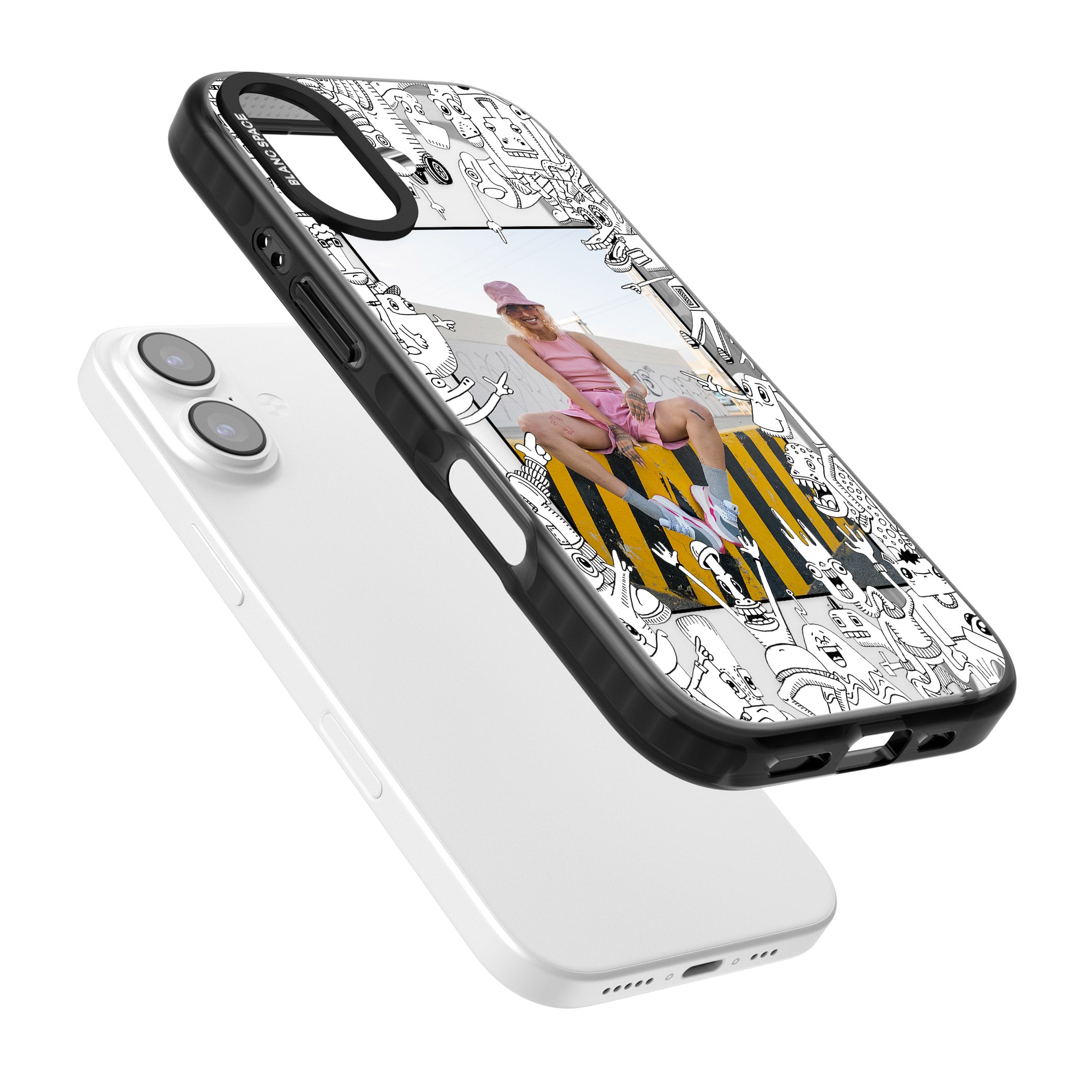 Personalised Look At This Photo Case iPhone 17 Impact Pro Black Phone Case Colours