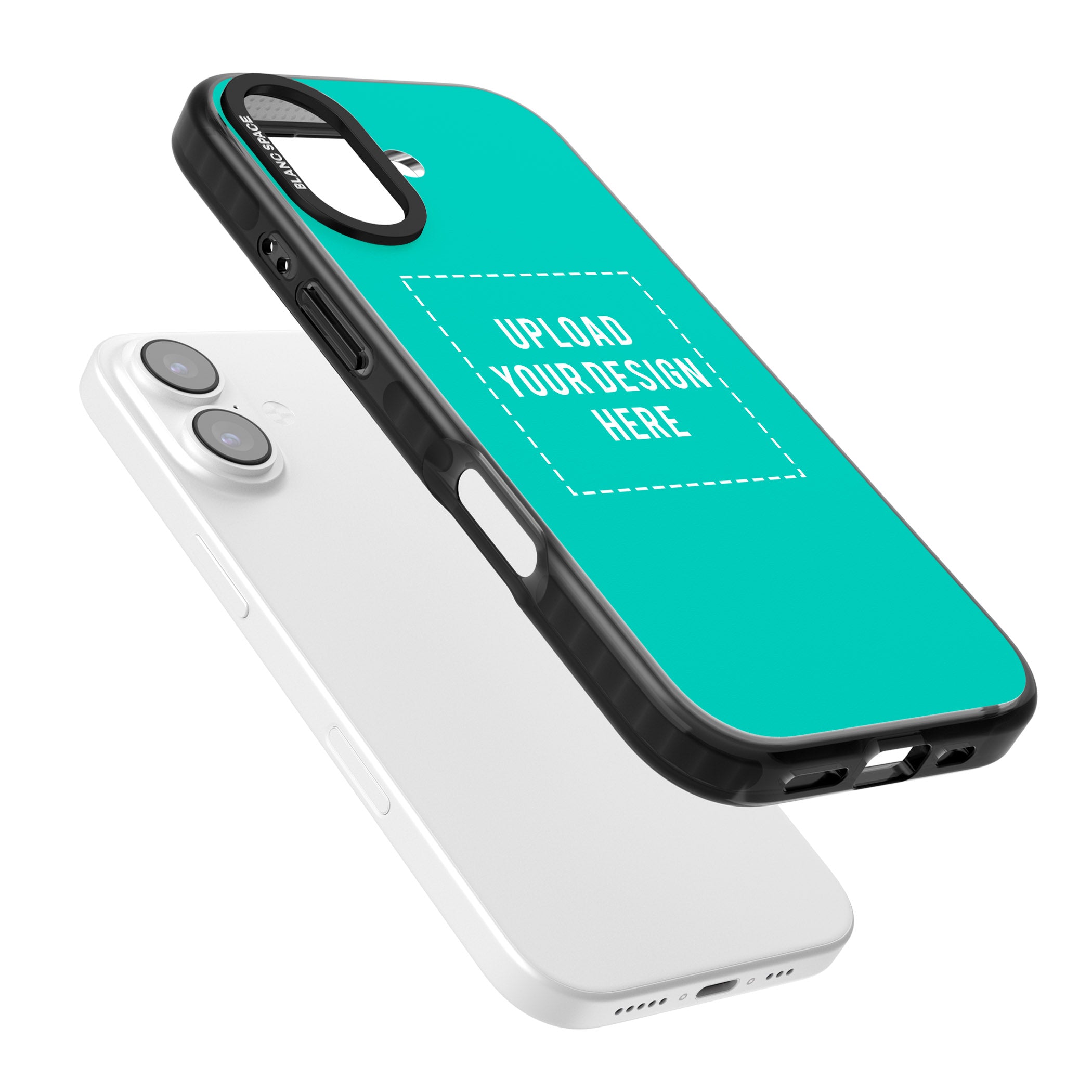 Personalised Personalise Your Own Design iPhone 17 Impact Pro Black Phone Case Colours