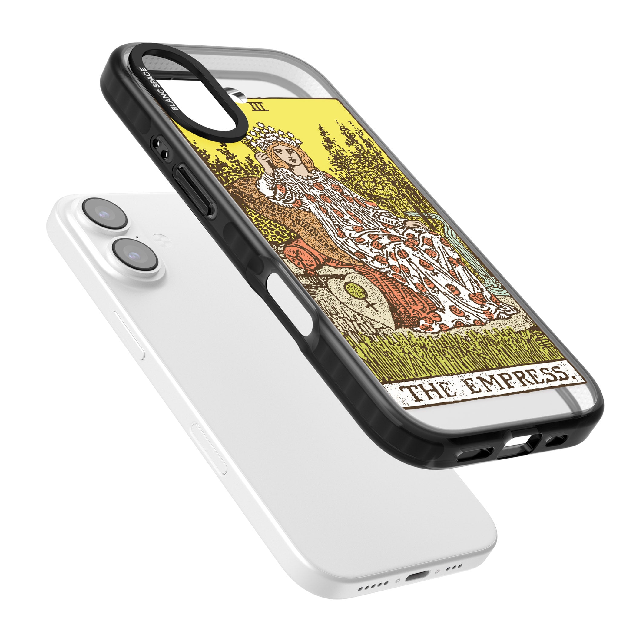 Personalised The Empress Tarot Card (Color) iPhone 17 Impact Pro Black Phone Case Colours