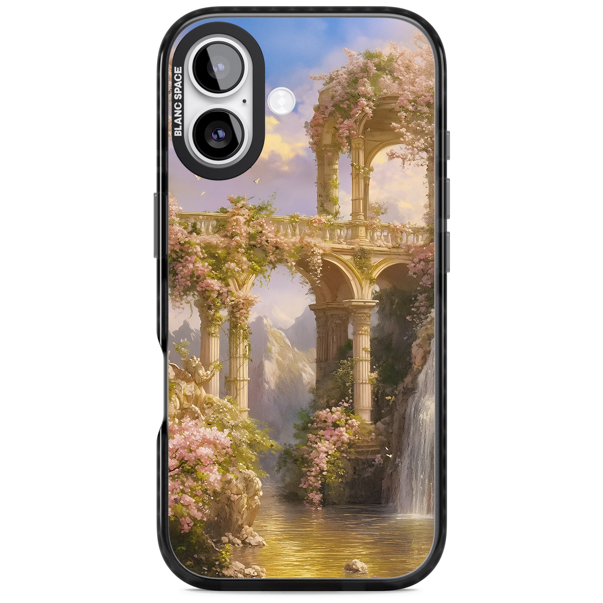 Castle River iPhone 17 Impact Pro Black Phone Case