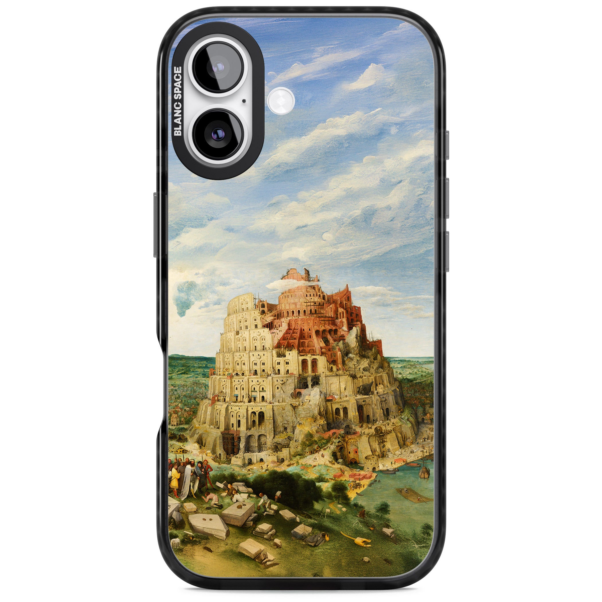 Tower Of Babel iPhone 17 Impact Pro Black Phone Case