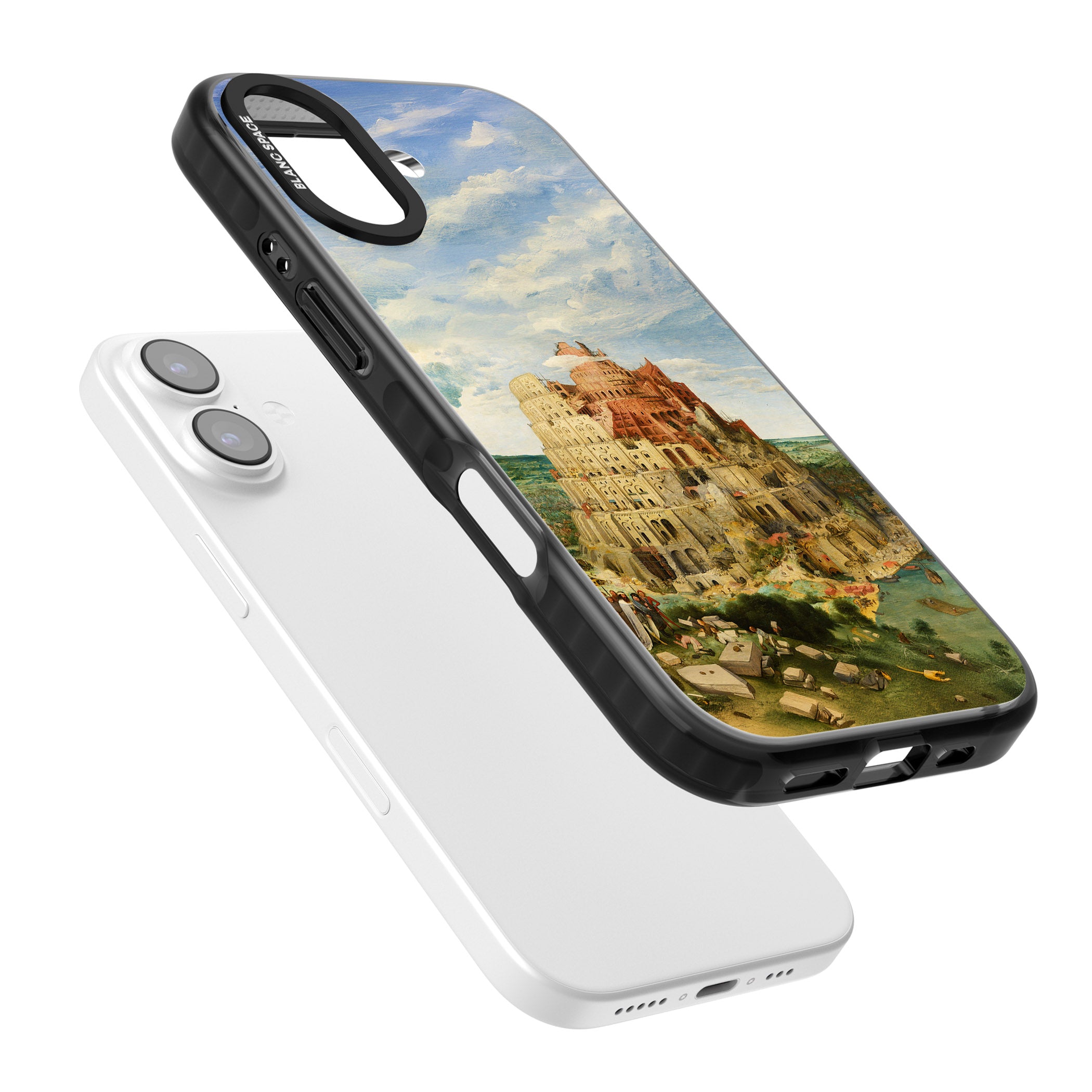 Tower Of Babel iPhone 17 Impact Pro Black Phone Case Colours
