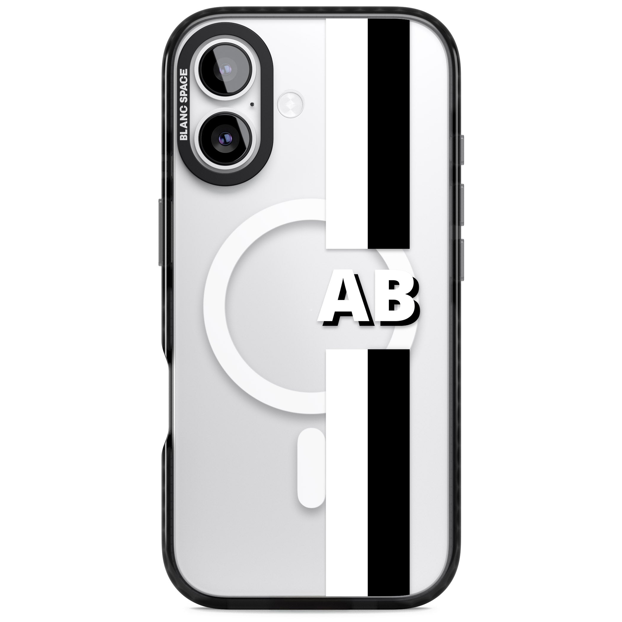 Personalised Bold Two Stripe Name