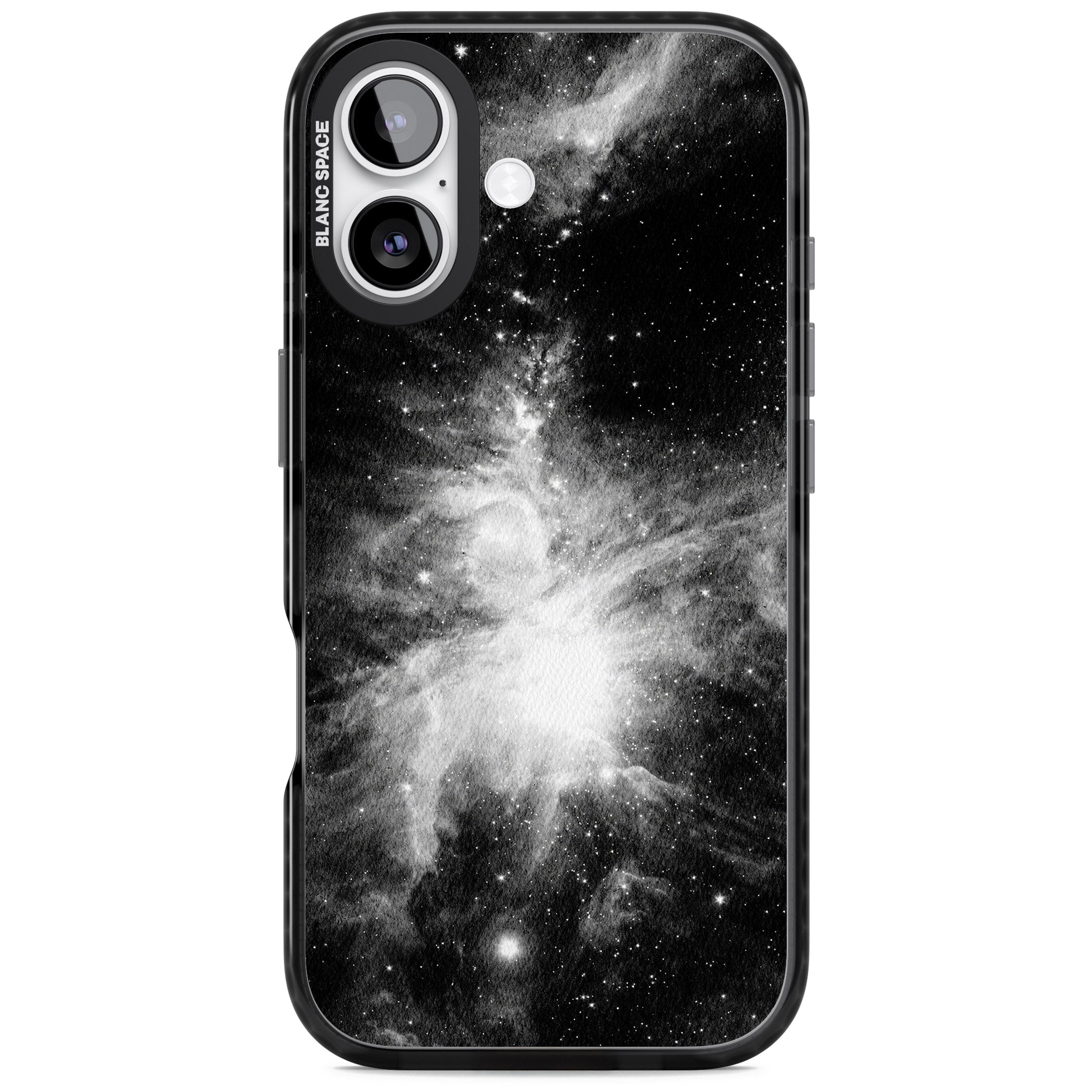 Galaxy Swirl iPhone 17 Impact Pro Black Phone Case