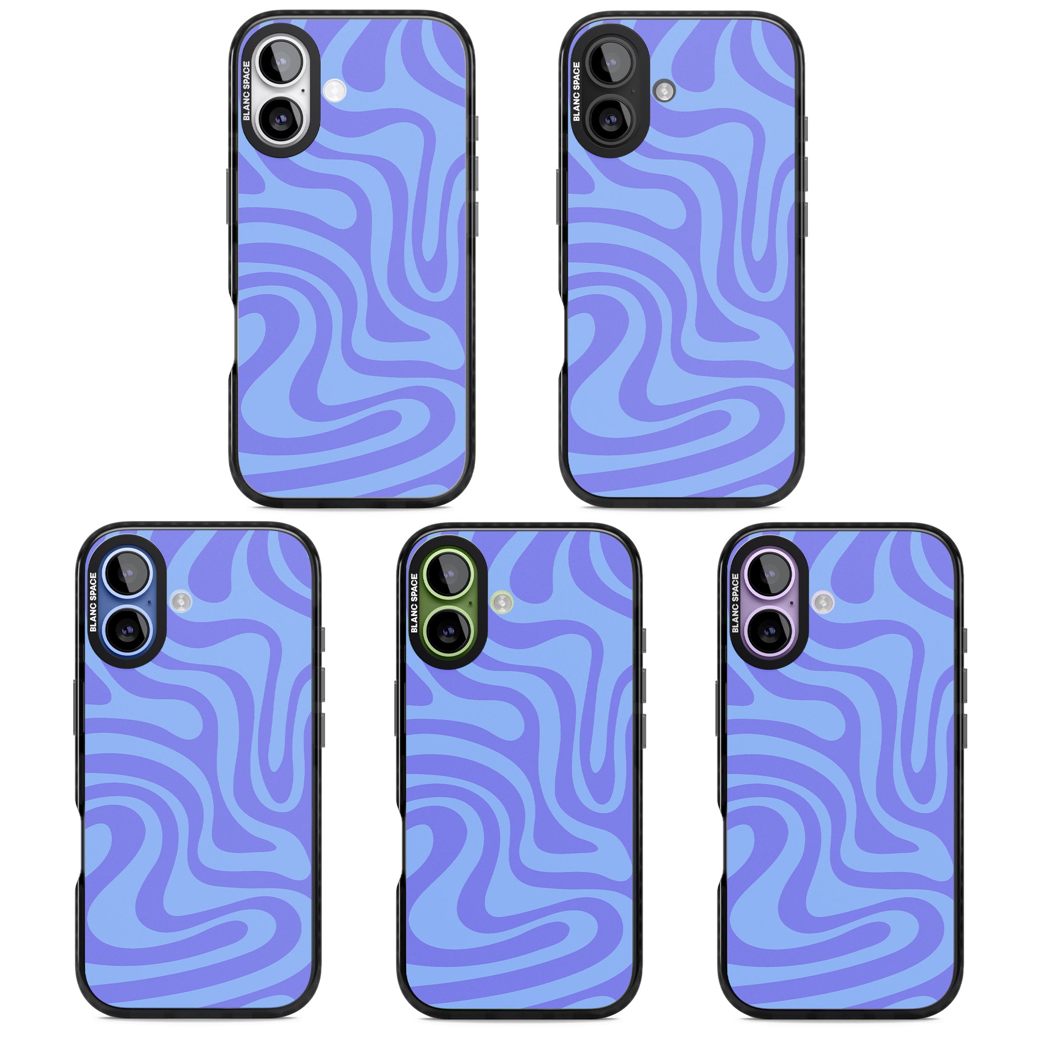 Tranquil Waves iPhone 17 Impact Pro Black Phone Case APT Impact Protection
