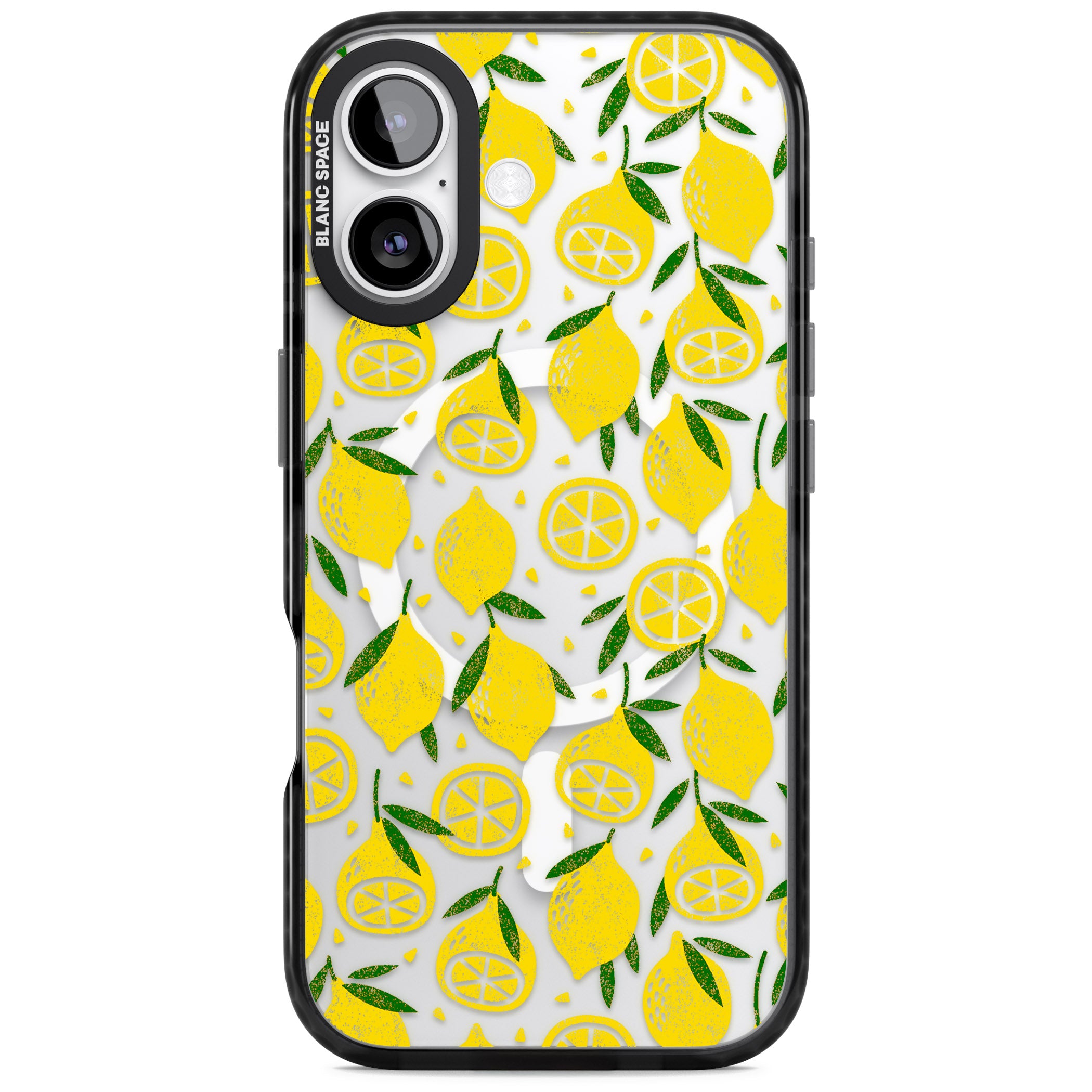 Lemon Delight iPhone 17 Impact Pro Black Phone Case