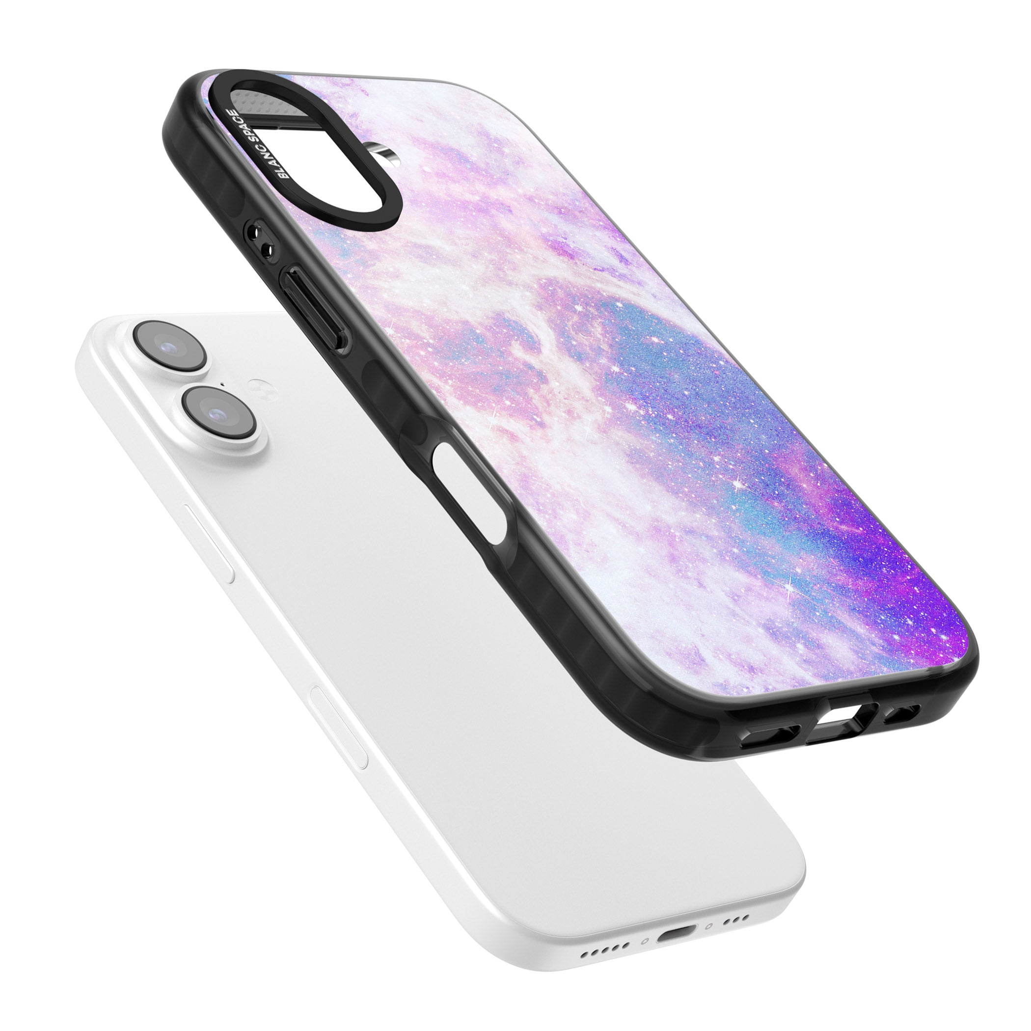 Pastel Galaxy iPhone 17 Impact Pro Black Phone Case Colours