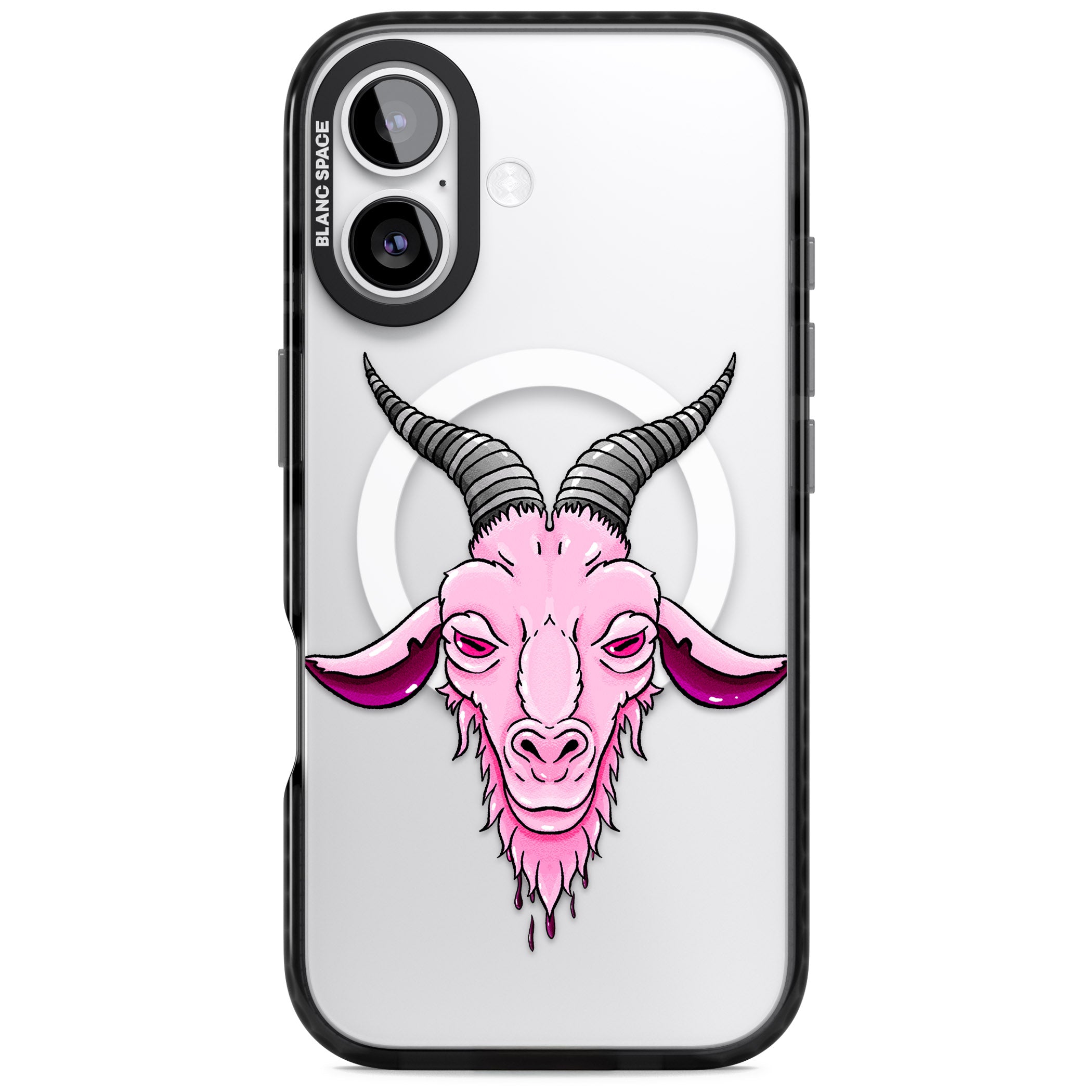 Ba Phomet iPhone 17 Impact Pro Black Phone Case