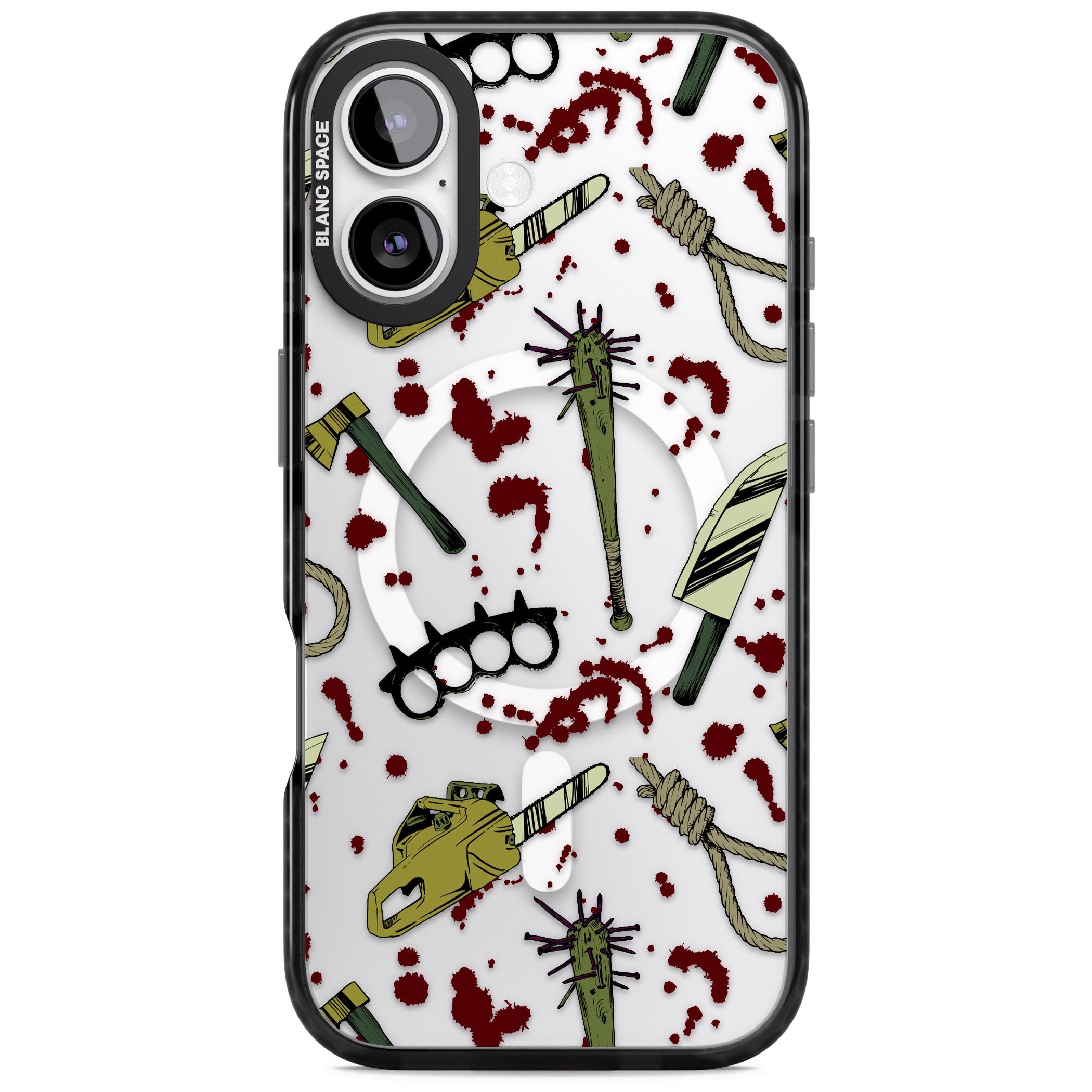 Movie Massacre iPhone 17 Impact Pro Black Phone Case