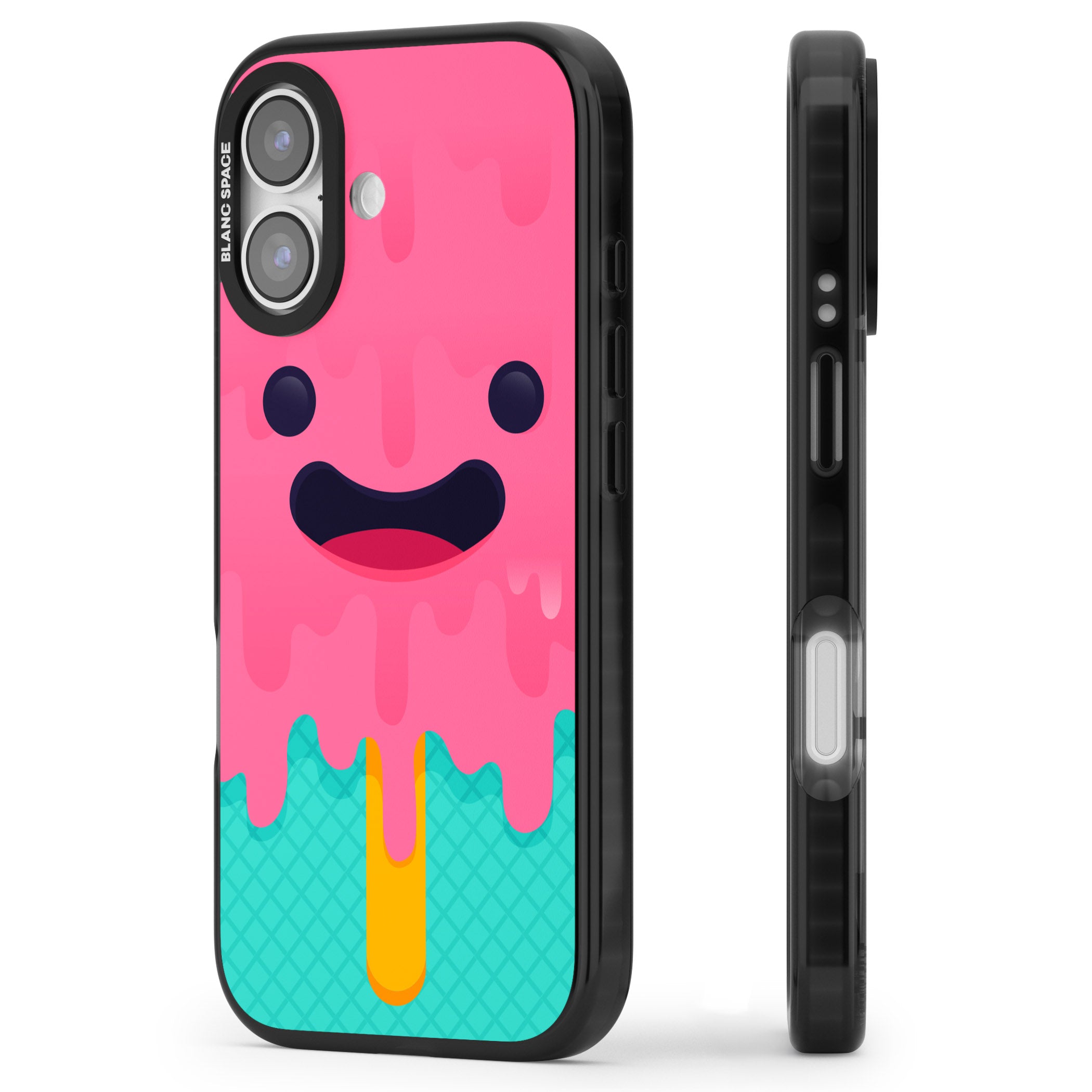 Ice Lolly iPhone 17 Impact Pro Black Phone Case Side Profile