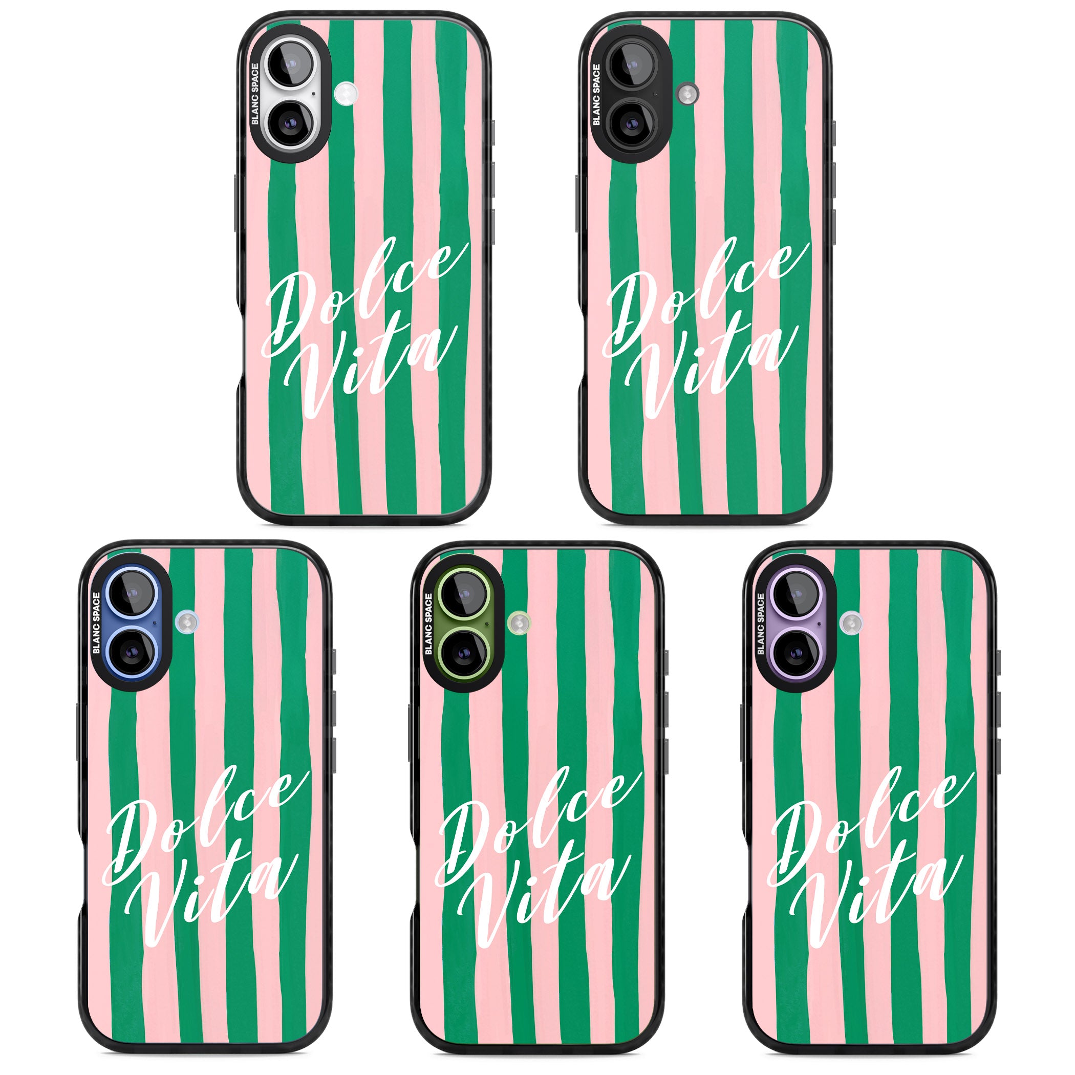 Dolce Vita iPhone 17 Impact Pro Black Phone Case APT Impact Protection