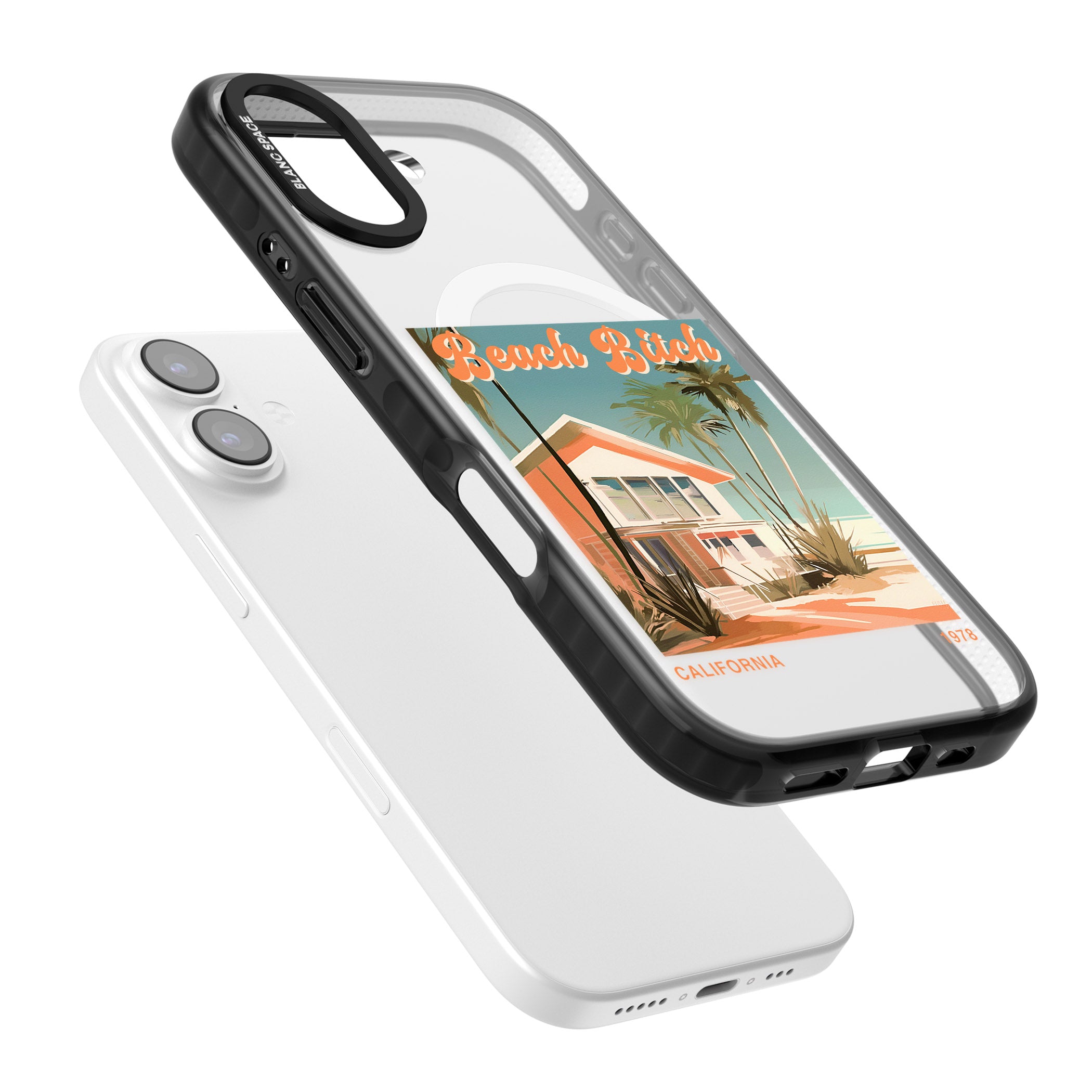 Beach B*tch iPhone 17 Impact Pro Black Phone Case Colours