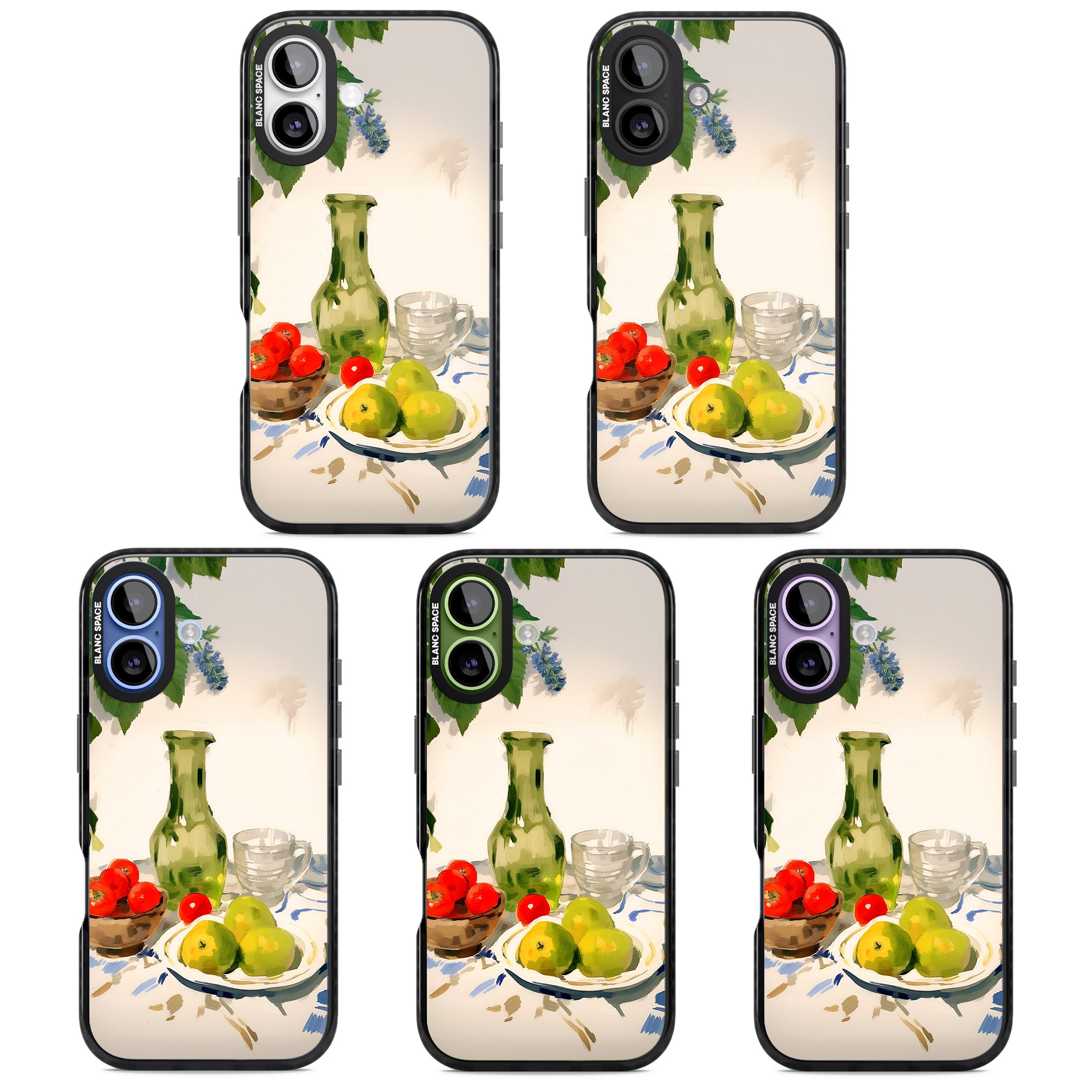 Green Carafe iPhone 17 Impact Pro Black Phone Case APT Impact Protection